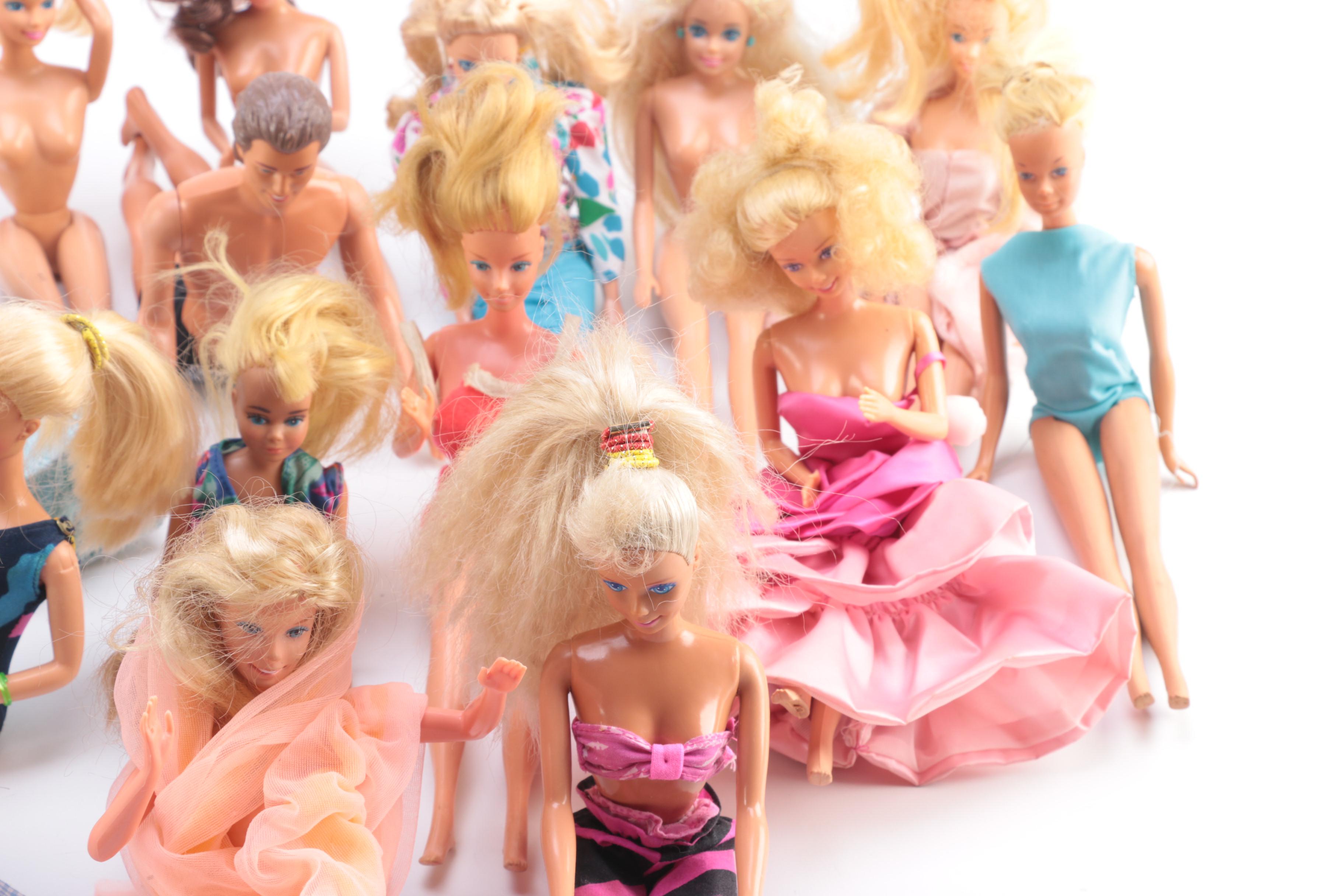 Barbie and Ken Dolls