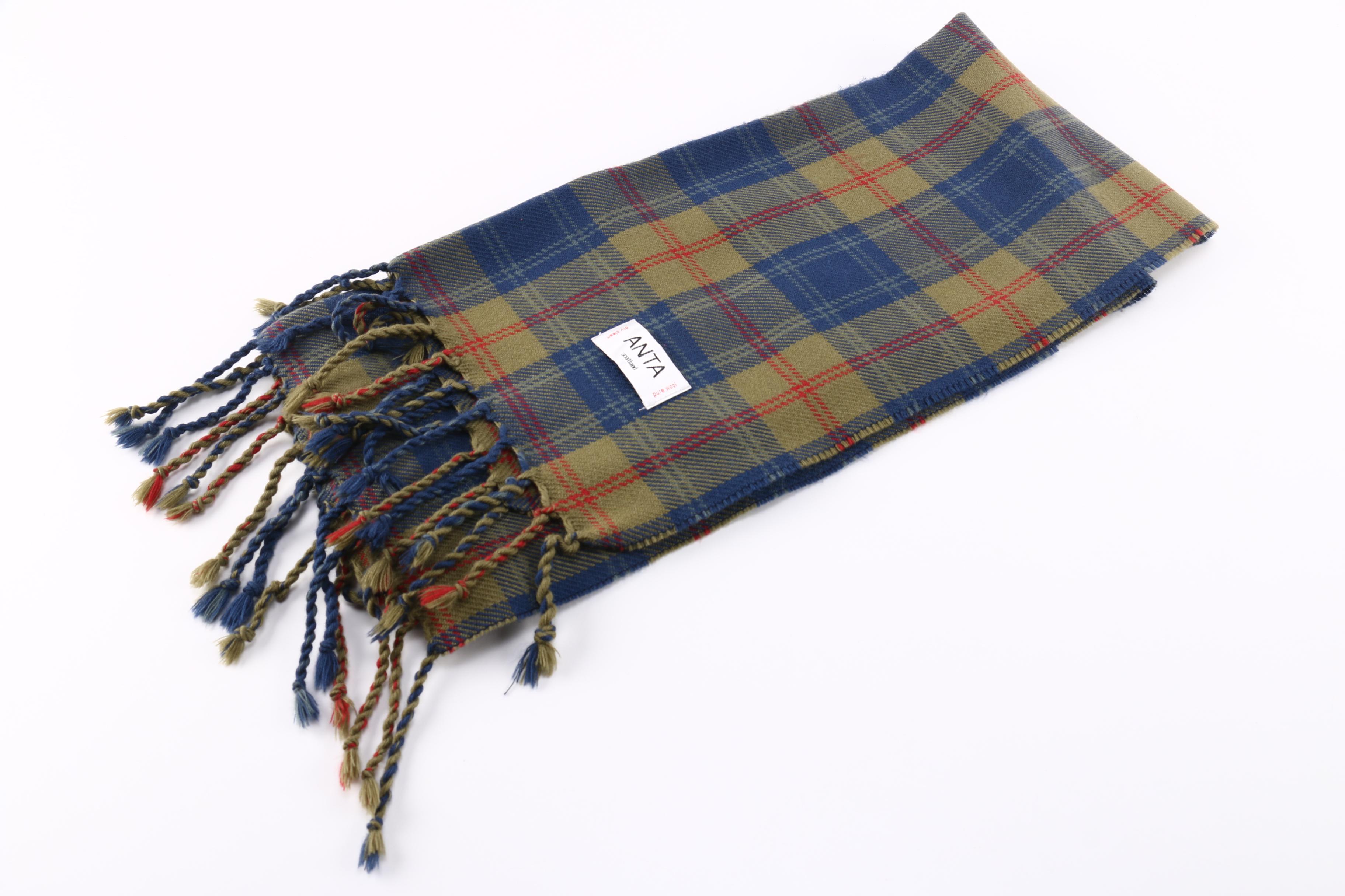Scarves Including a Scottish Wool Scarf