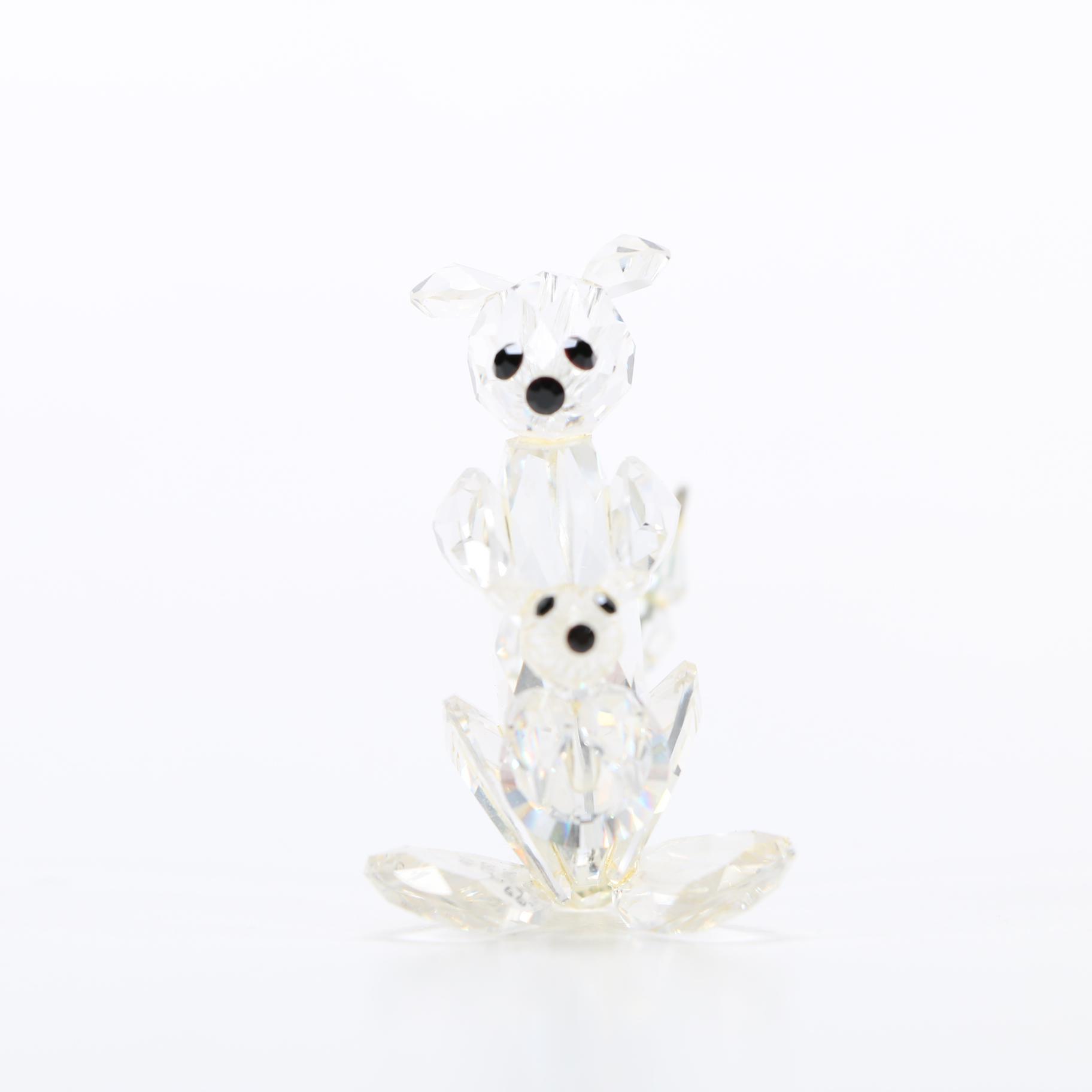 Crystal Caravan Miniature Kangaroo Figurine