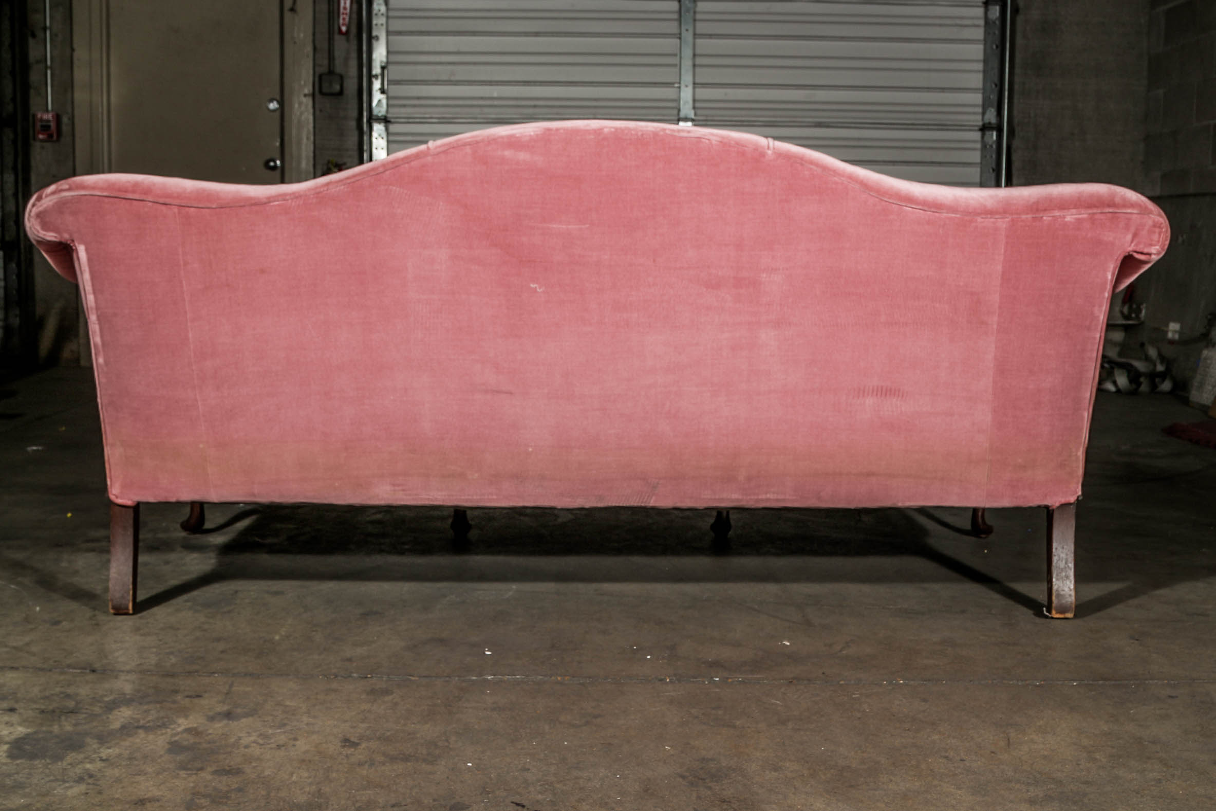 Vintage Queen Anne Style Sofa