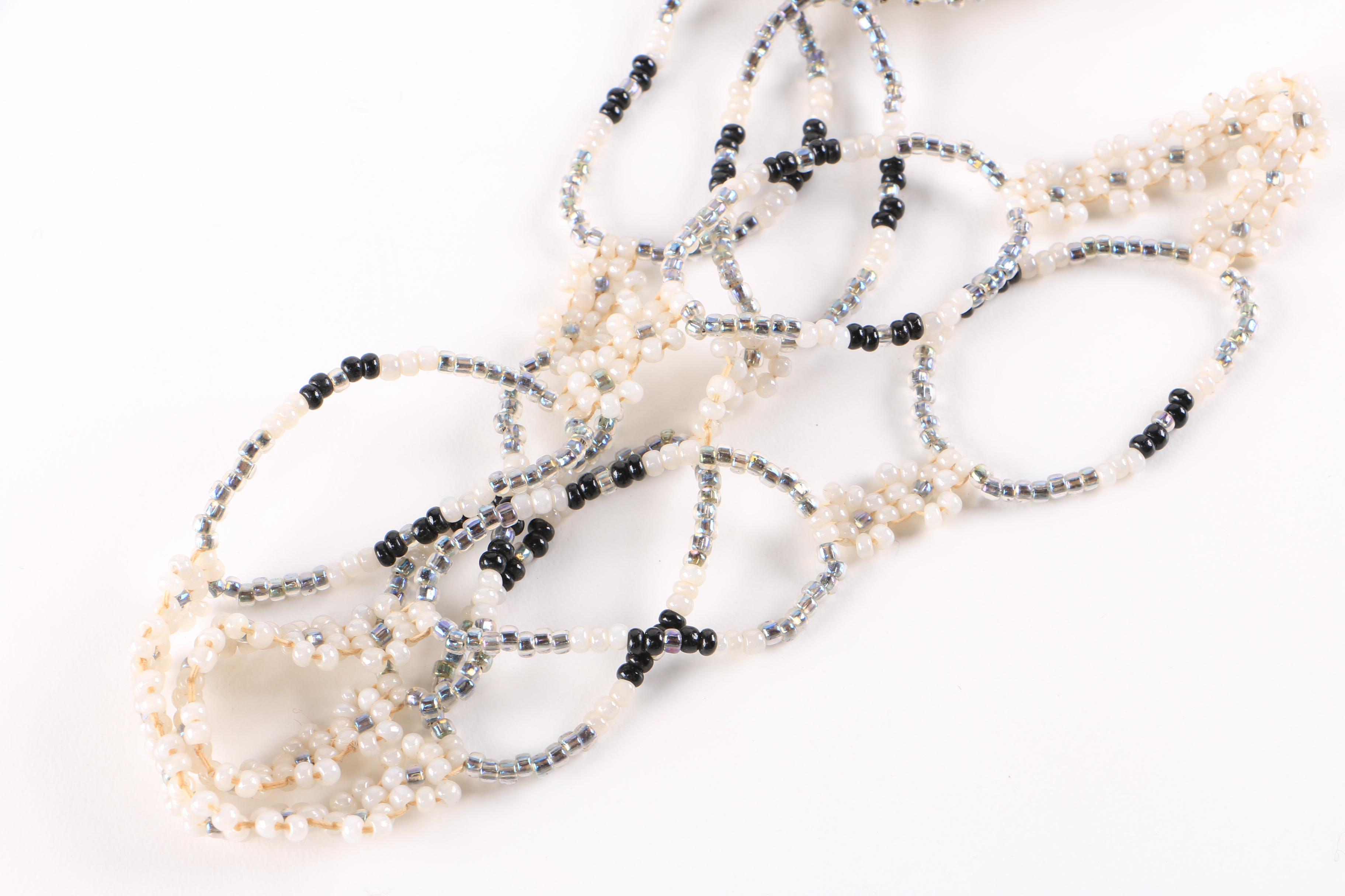 Colorful Beaded Necklaces and Bolo Tie