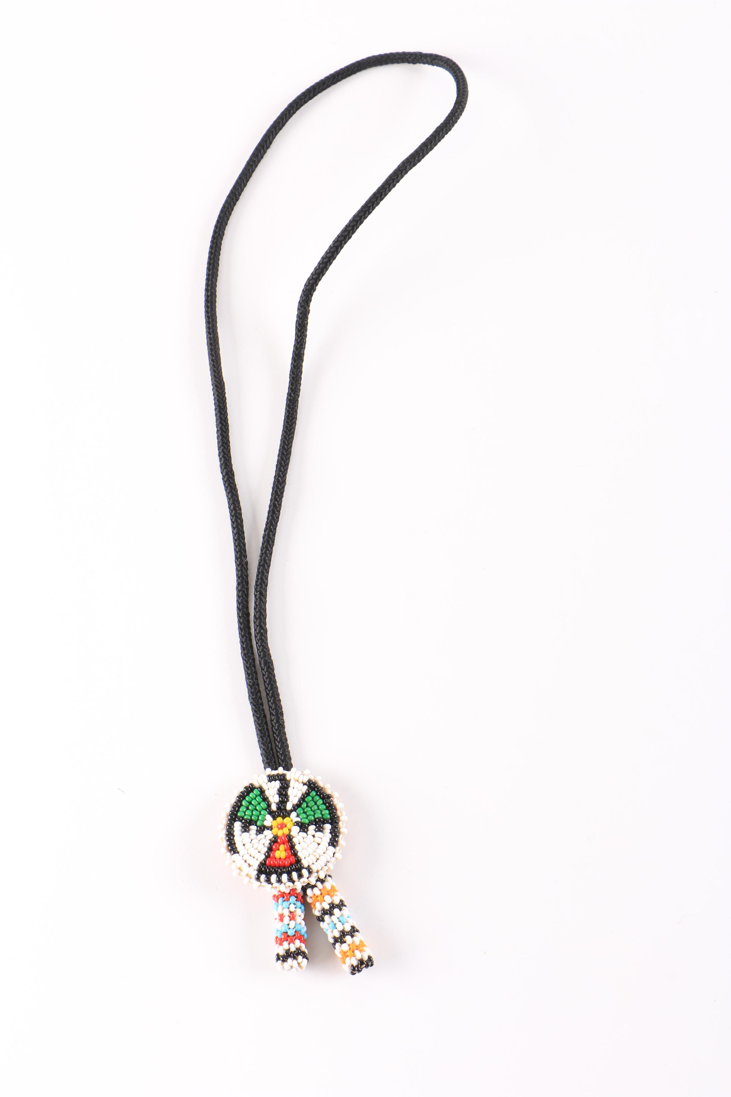 Colorful Beaded Necklaces and Bolo Tie