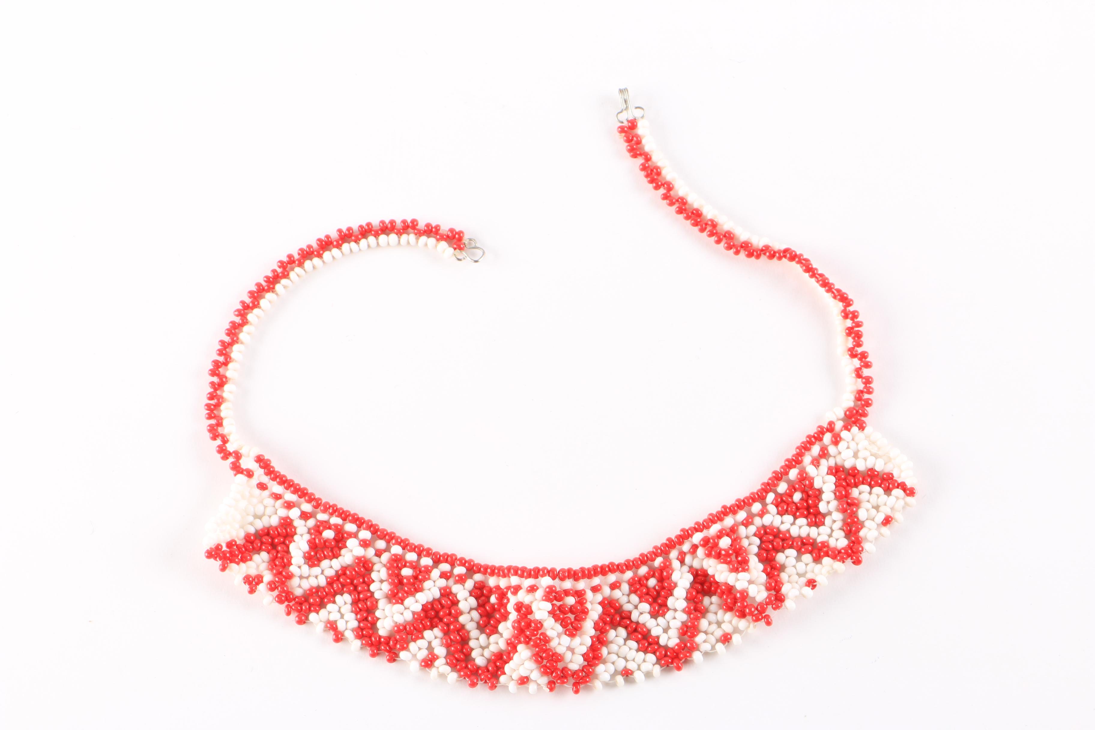 Colorful Beaded Necklaces and Bolo Tie