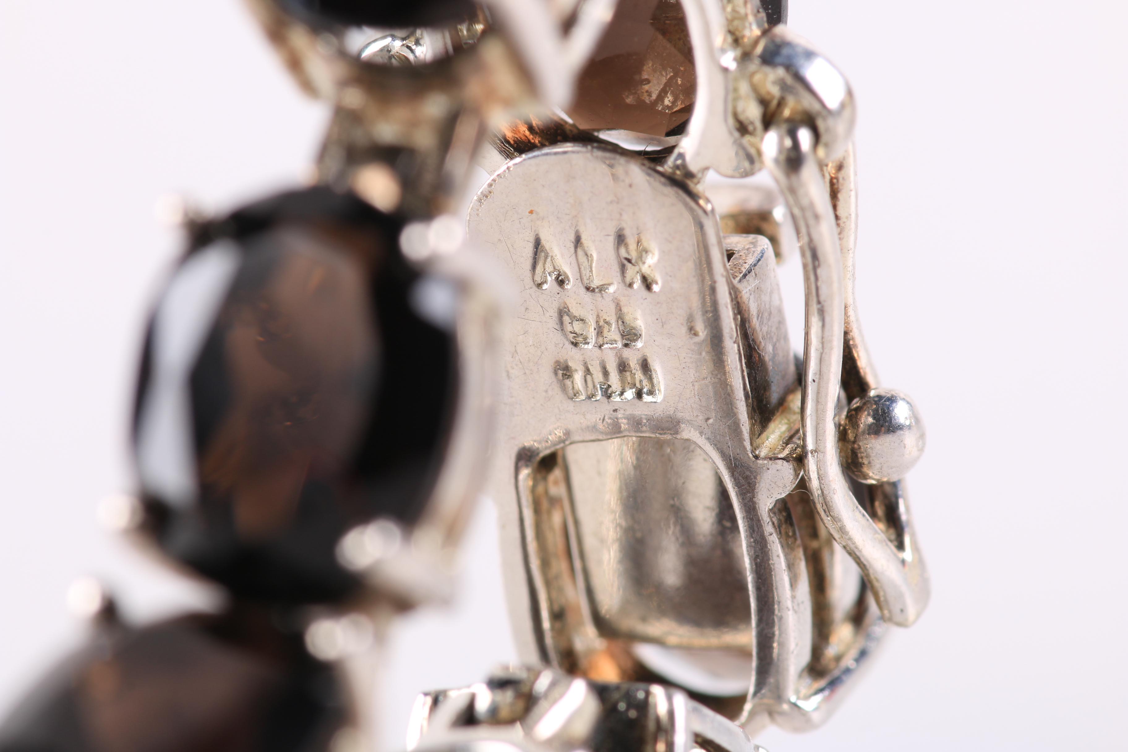 Sterling Silver and Stone Tennis Bracelets