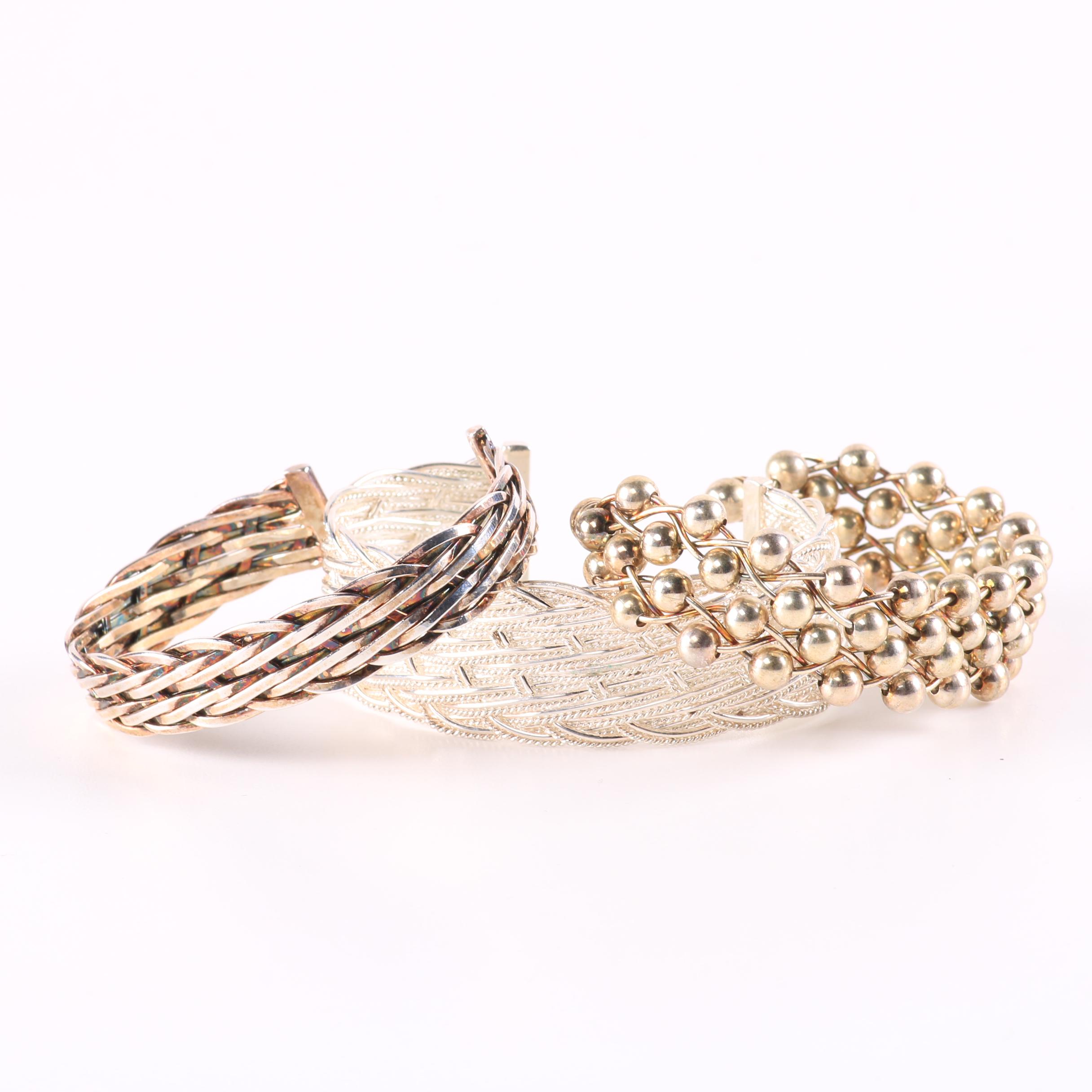Sterling Silver Cuff Bracelets