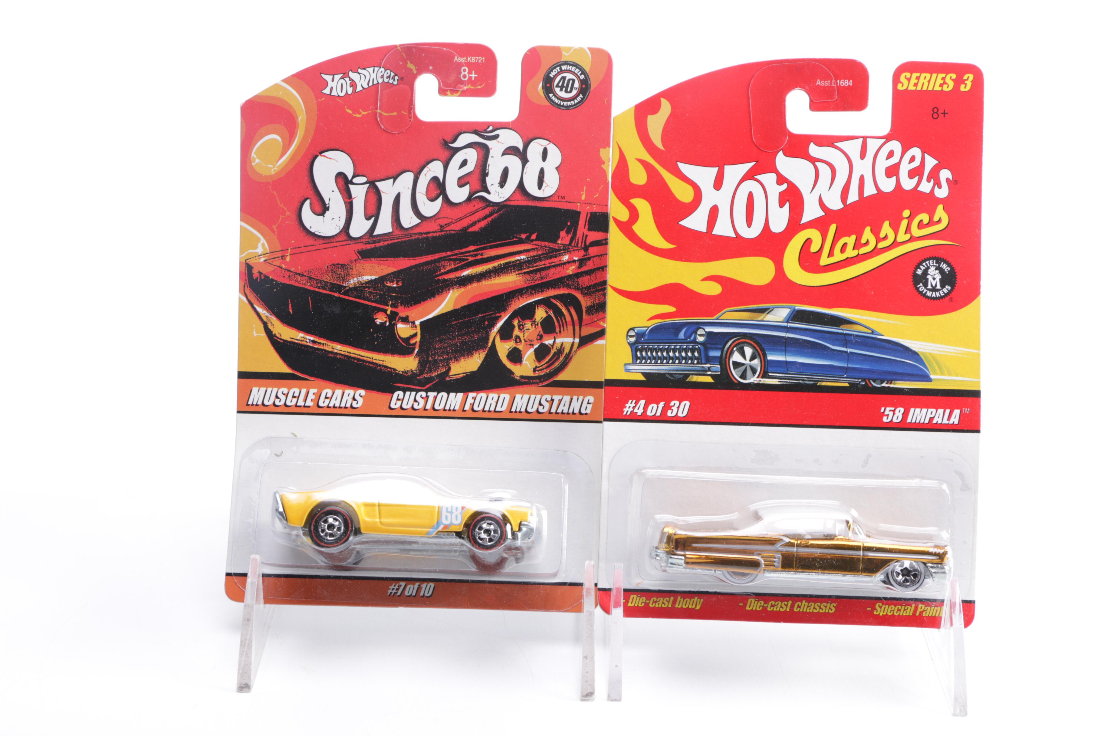 Collection of Hot Wheels Classics Series