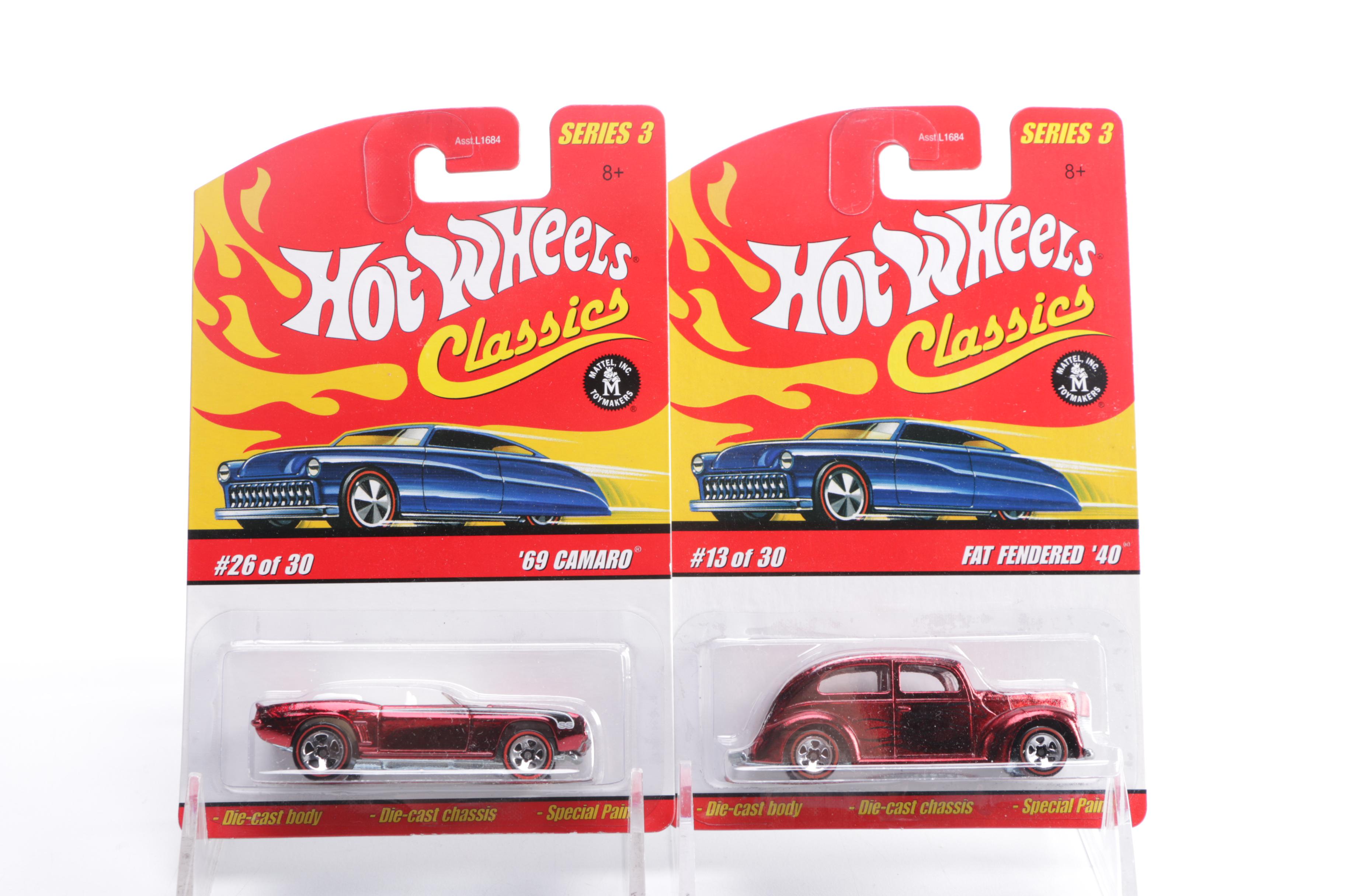 Collection of Hot Wheels Classics Series