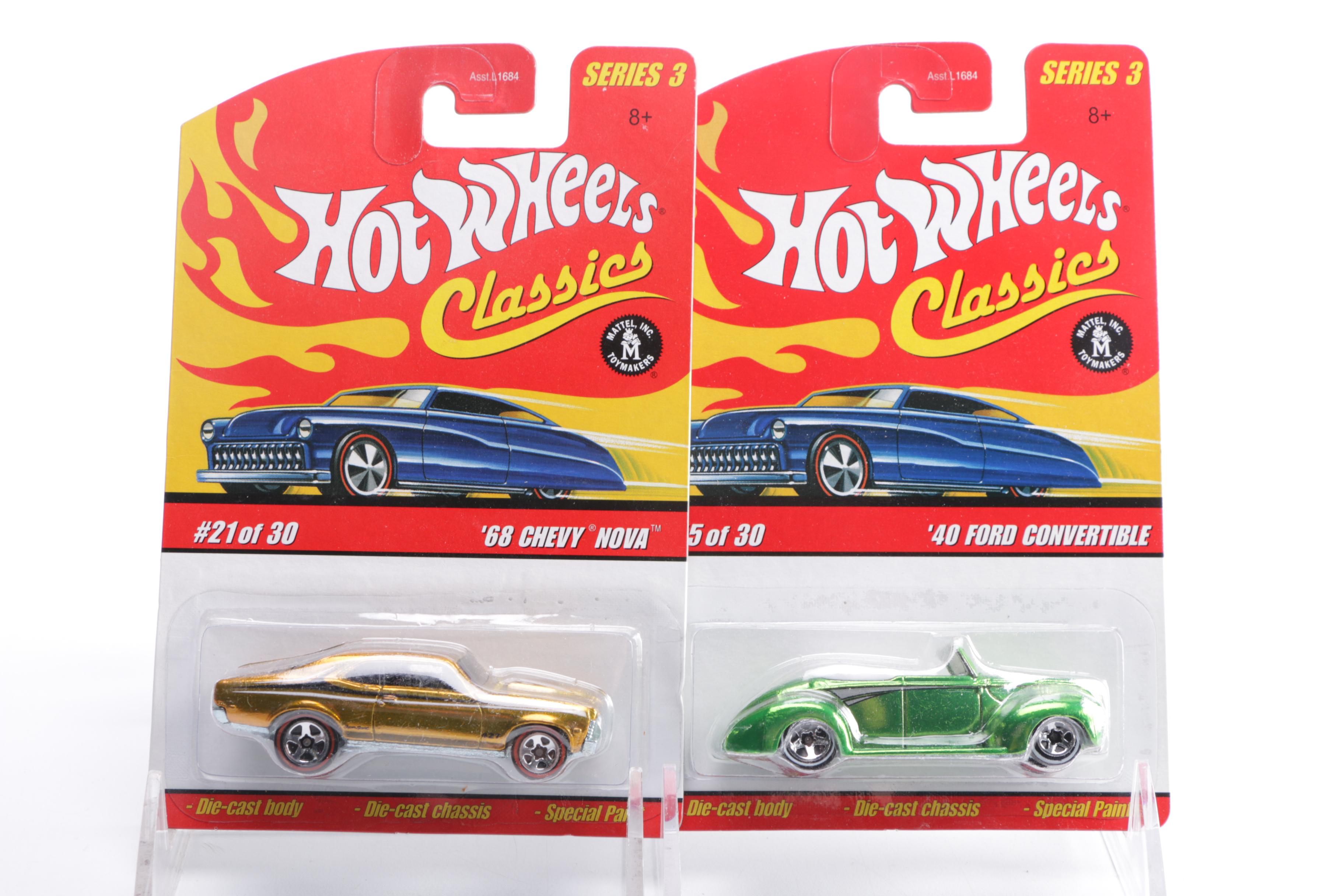 Collection of Hot Wheels Classics Series