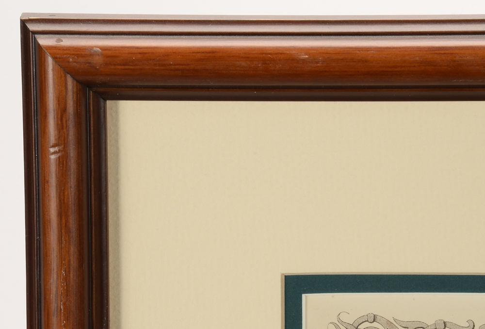 Hand-colored Map of Savannah and Charleston