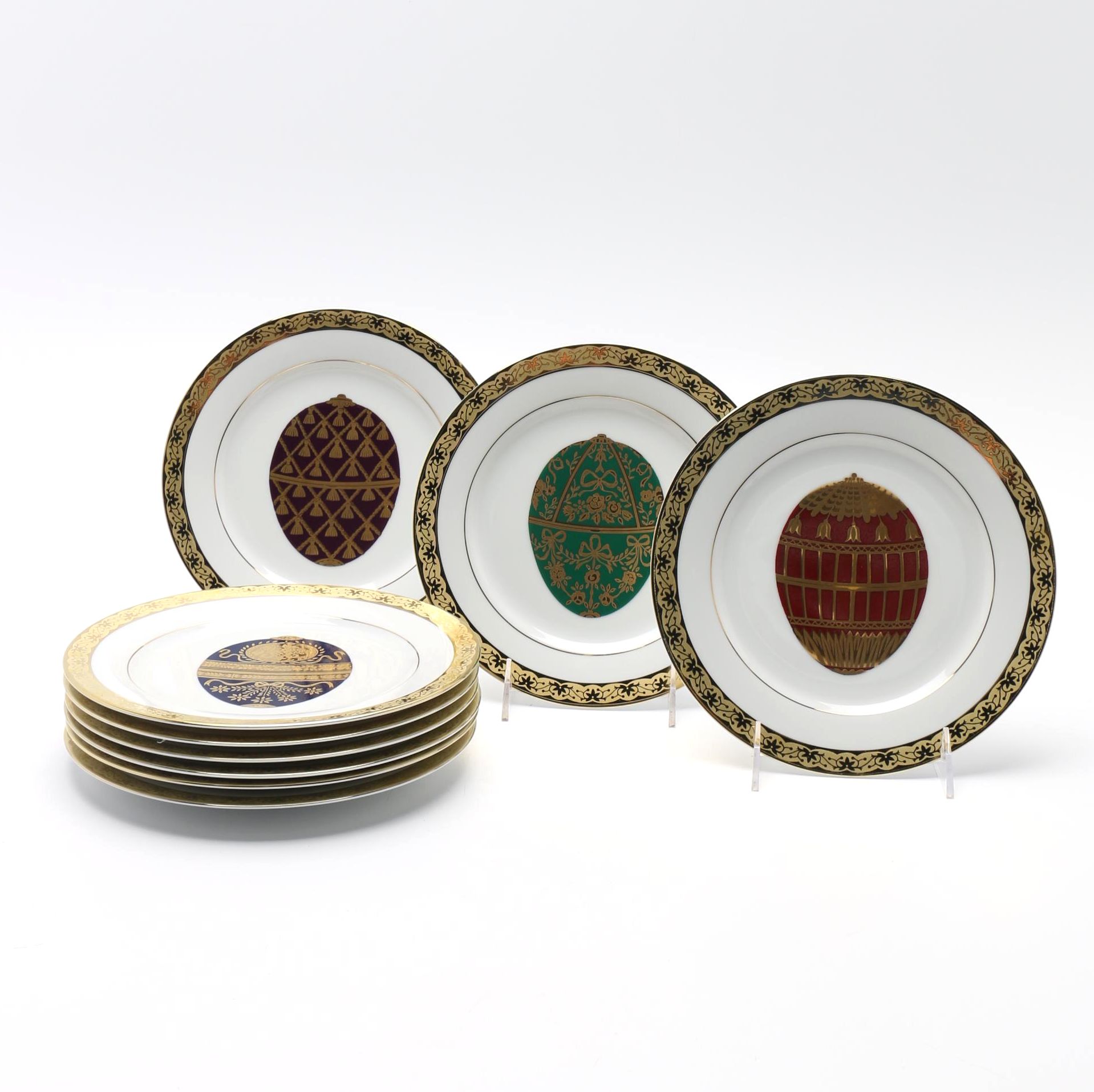 Muirfield "Celebrity" Porcelain Accent Salad Plates