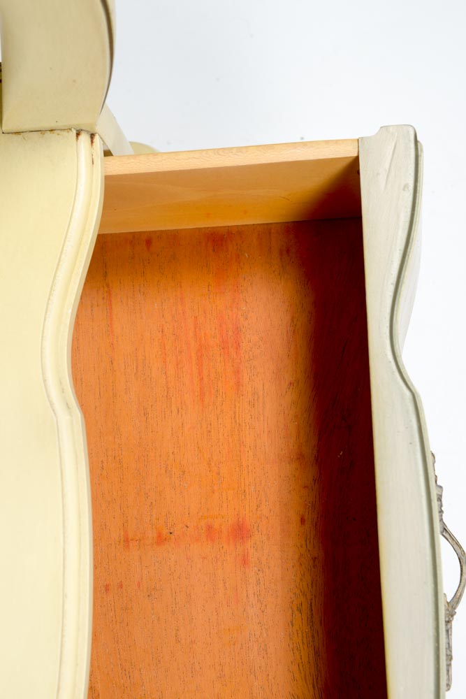 Vintage French Provincial Style Buffet by White Fine Furniture