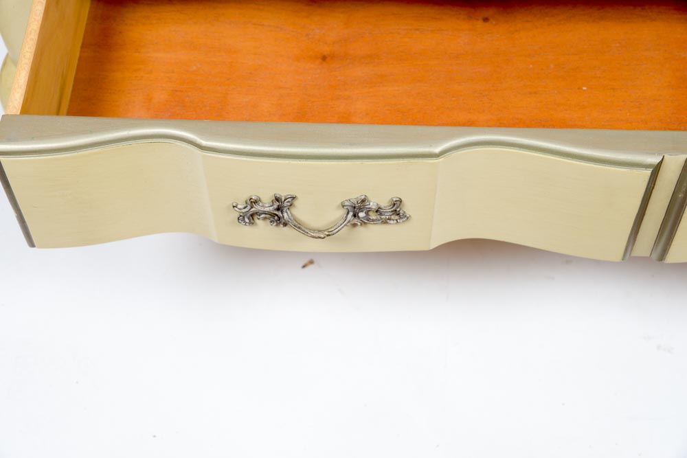 Vintage French Provincial Style Buffet by White Fine Furniture