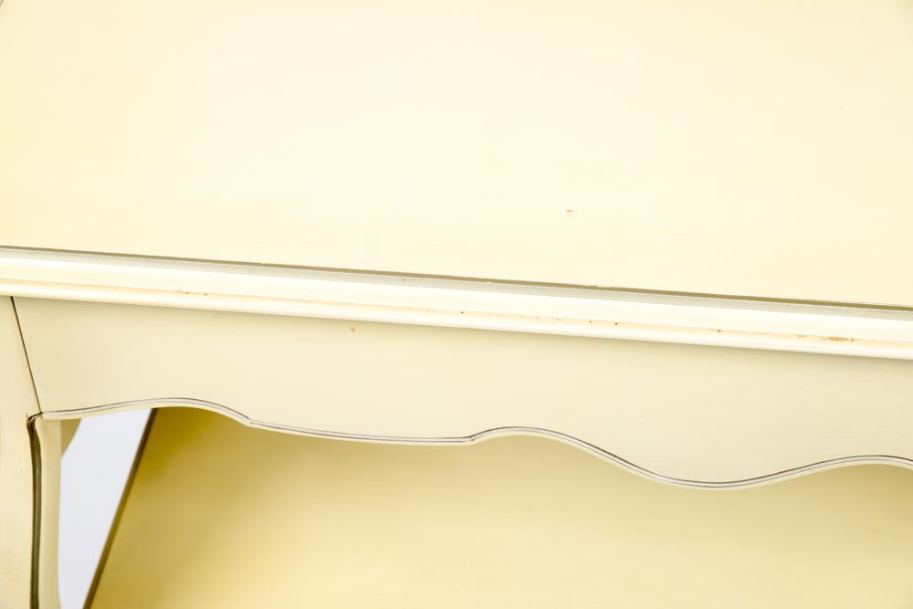 Vintage French Provincial Style Buffet by White Fine Furniture