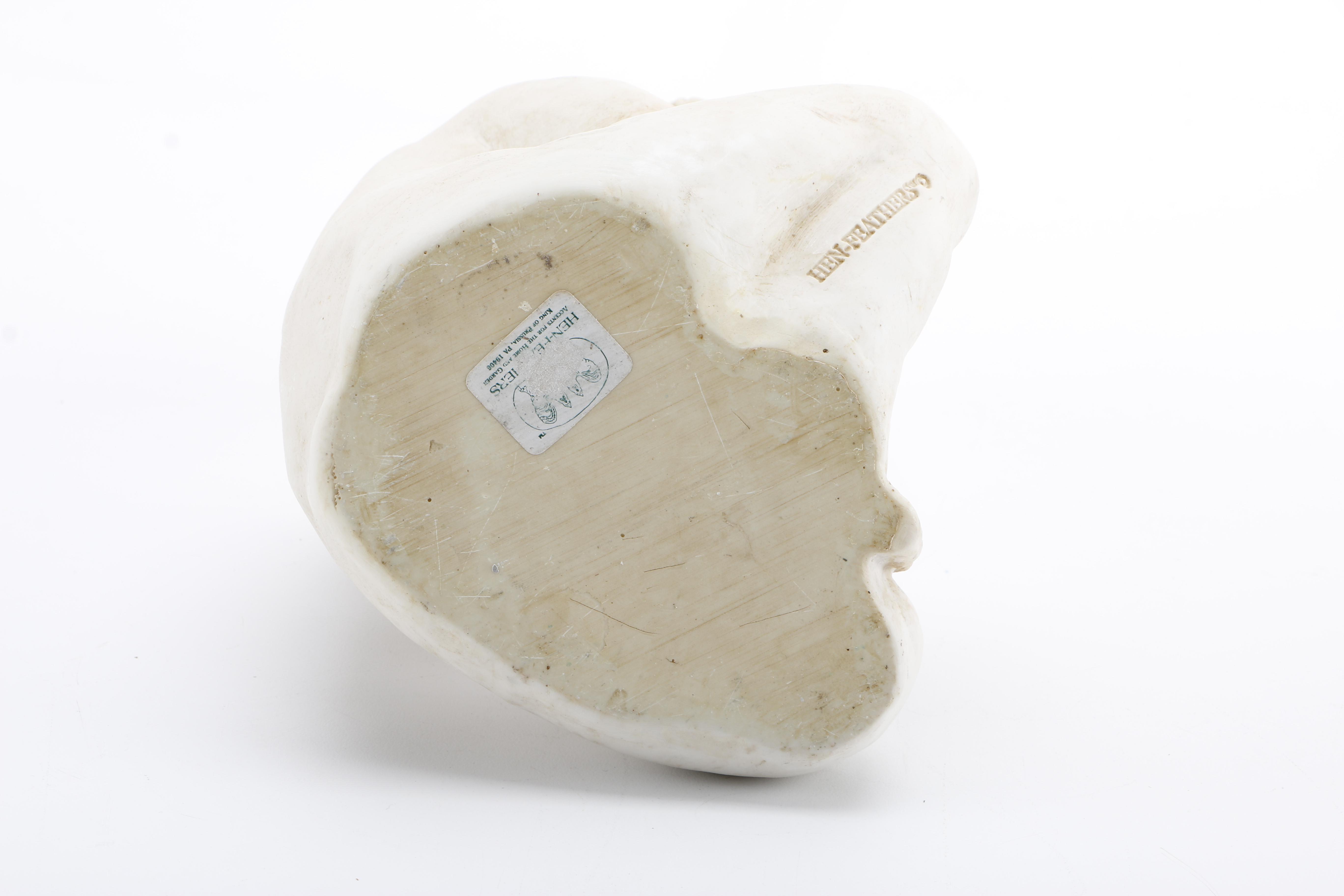 Garden Decor Including Hen-Feathers