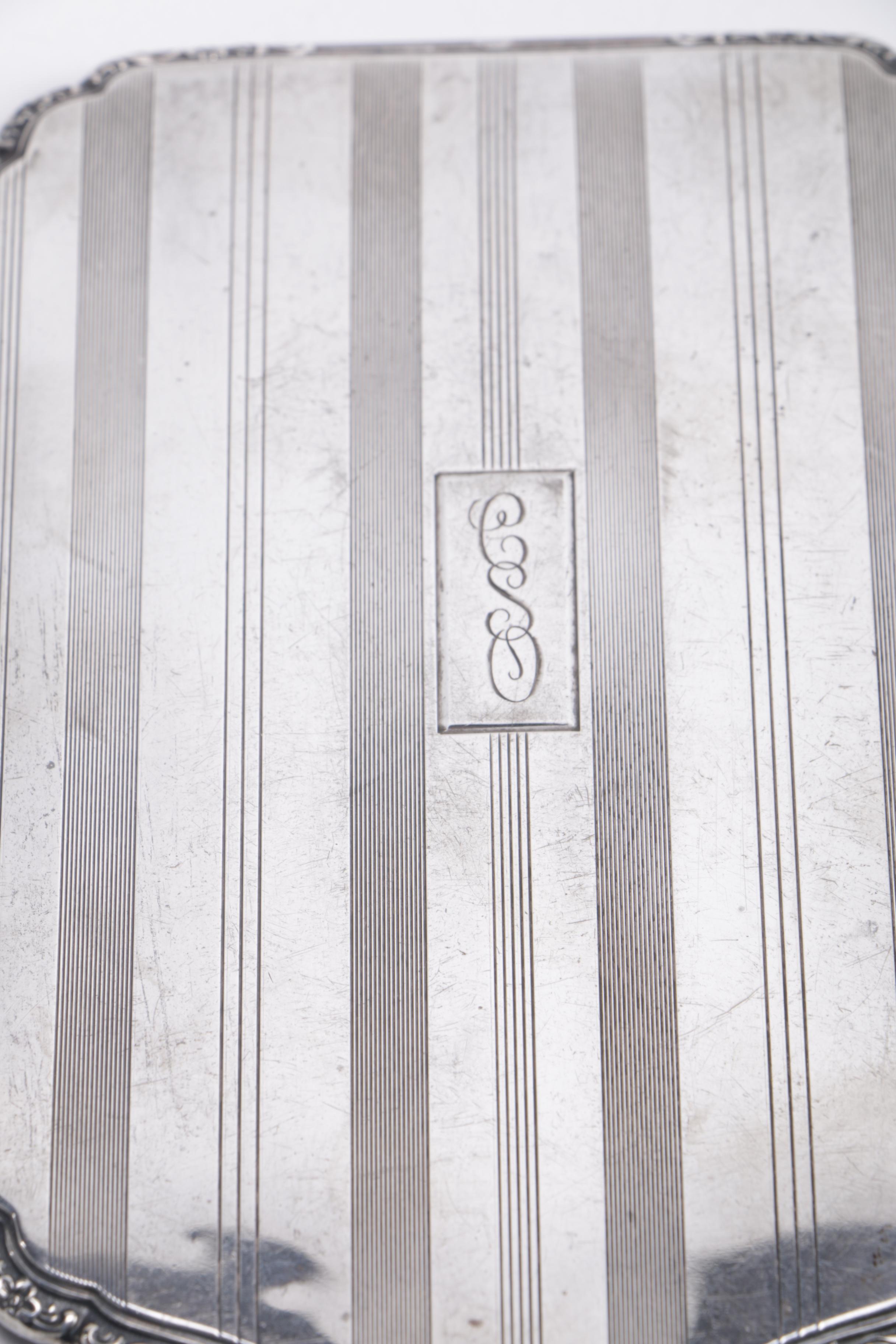 Sterling Silver Vanity Accessories Featuring La Pierre Mfg. Co.