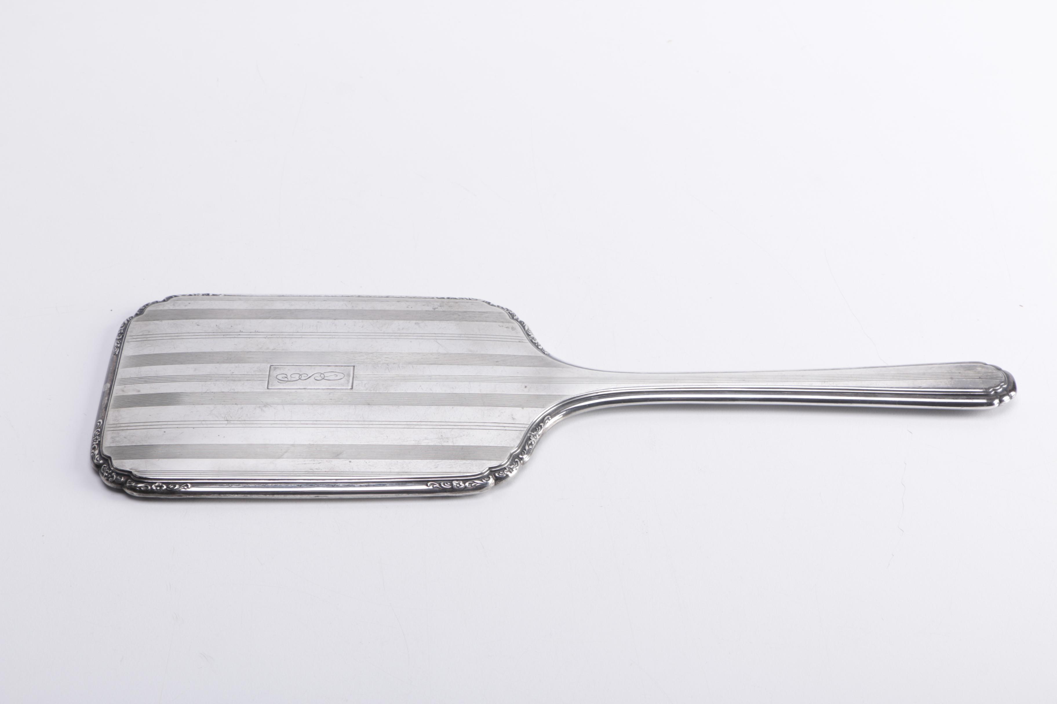 Sterling Silver Vanity Accessories Featuring La Pierre Mfg. Co.