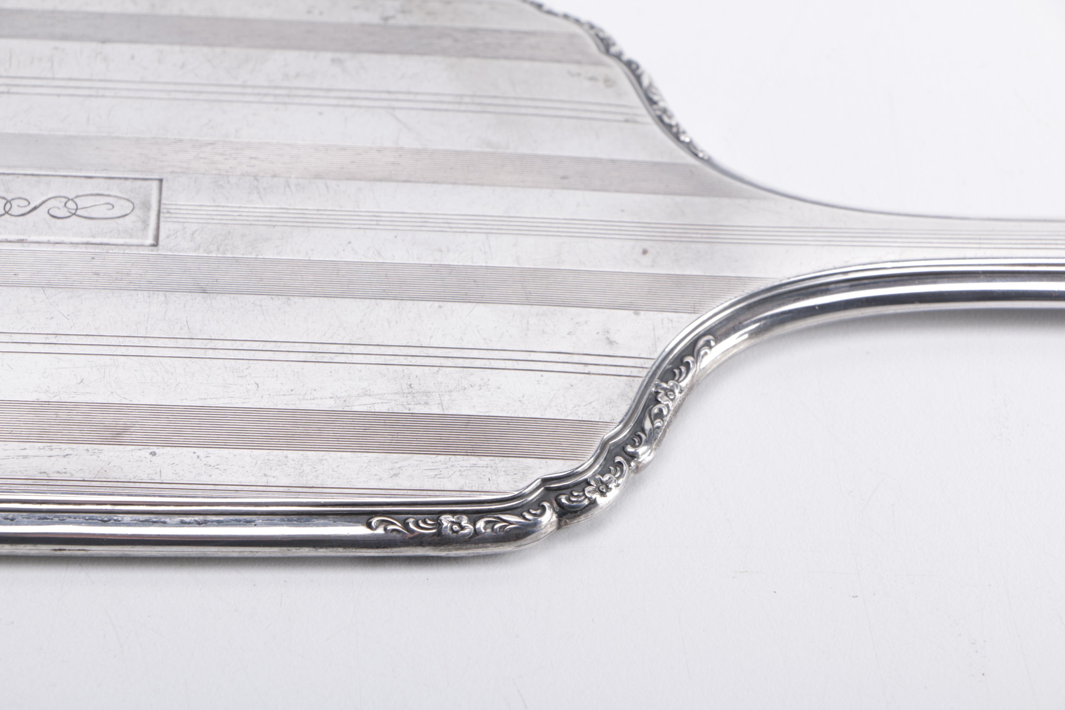 Sterling Silver Vanity Accessories Featuring La Pierre Mfg. Co.