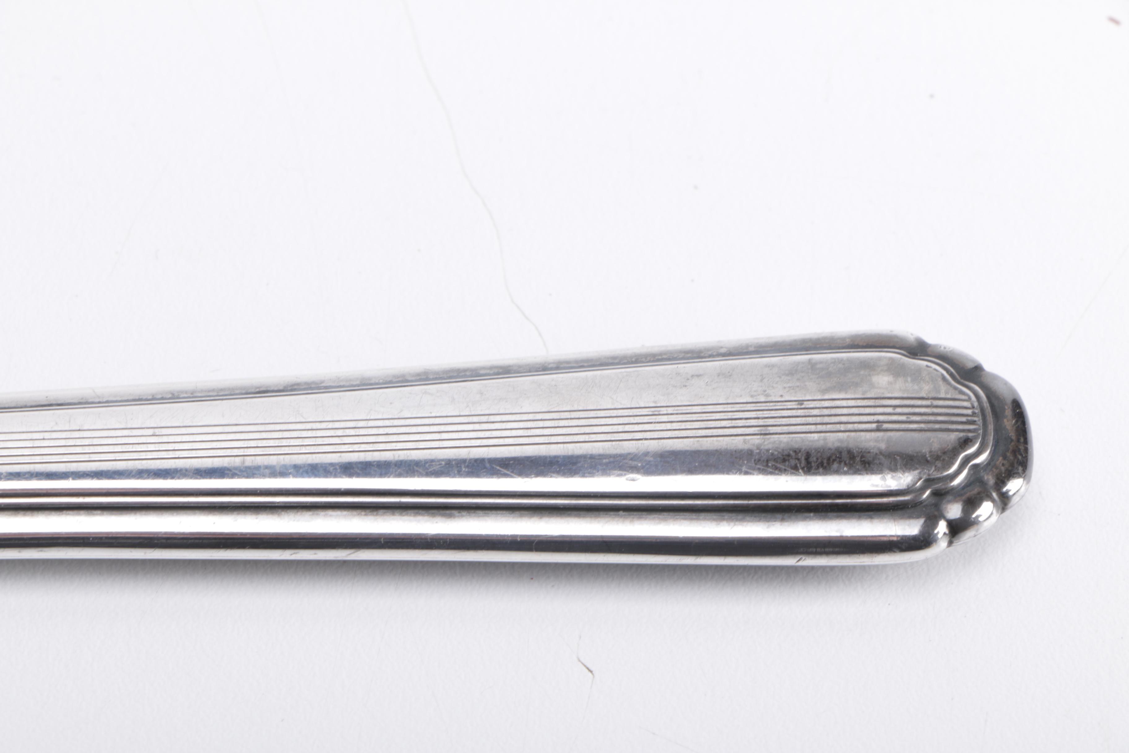 Sterling Silver Vanity Accessories Featuring La Pierre Mfg. Co.