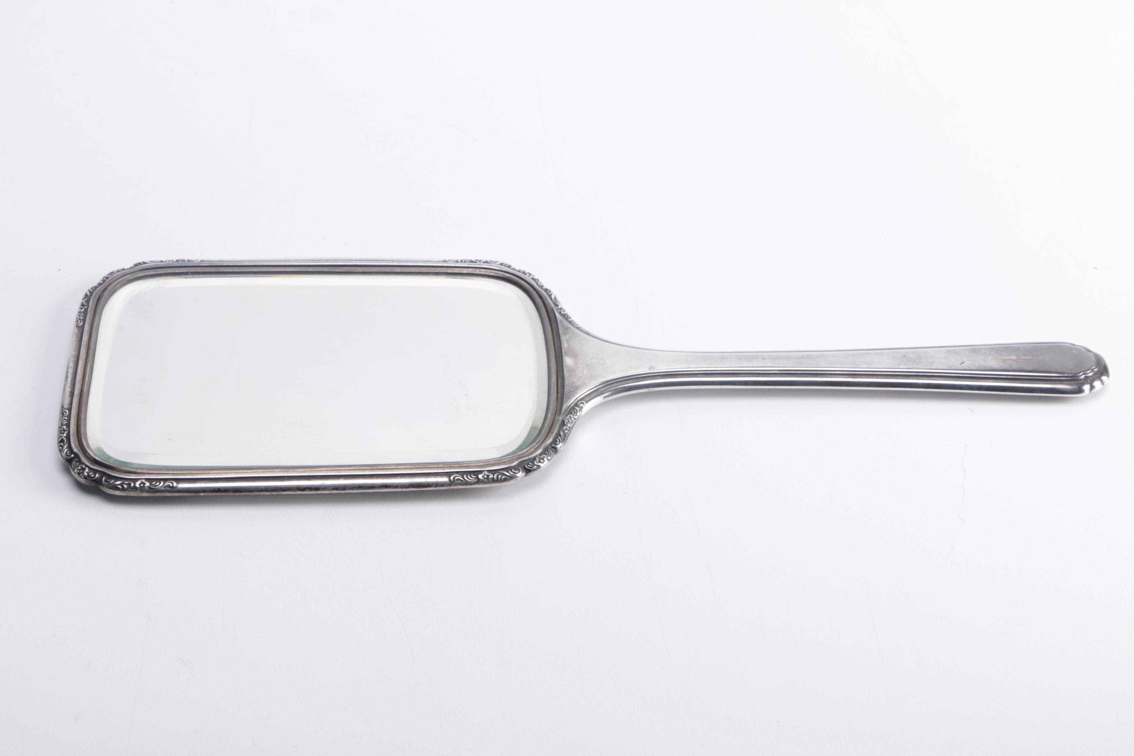 Sterling Silver Vanity Accessories Featuring La Pierre Mfg. Co.