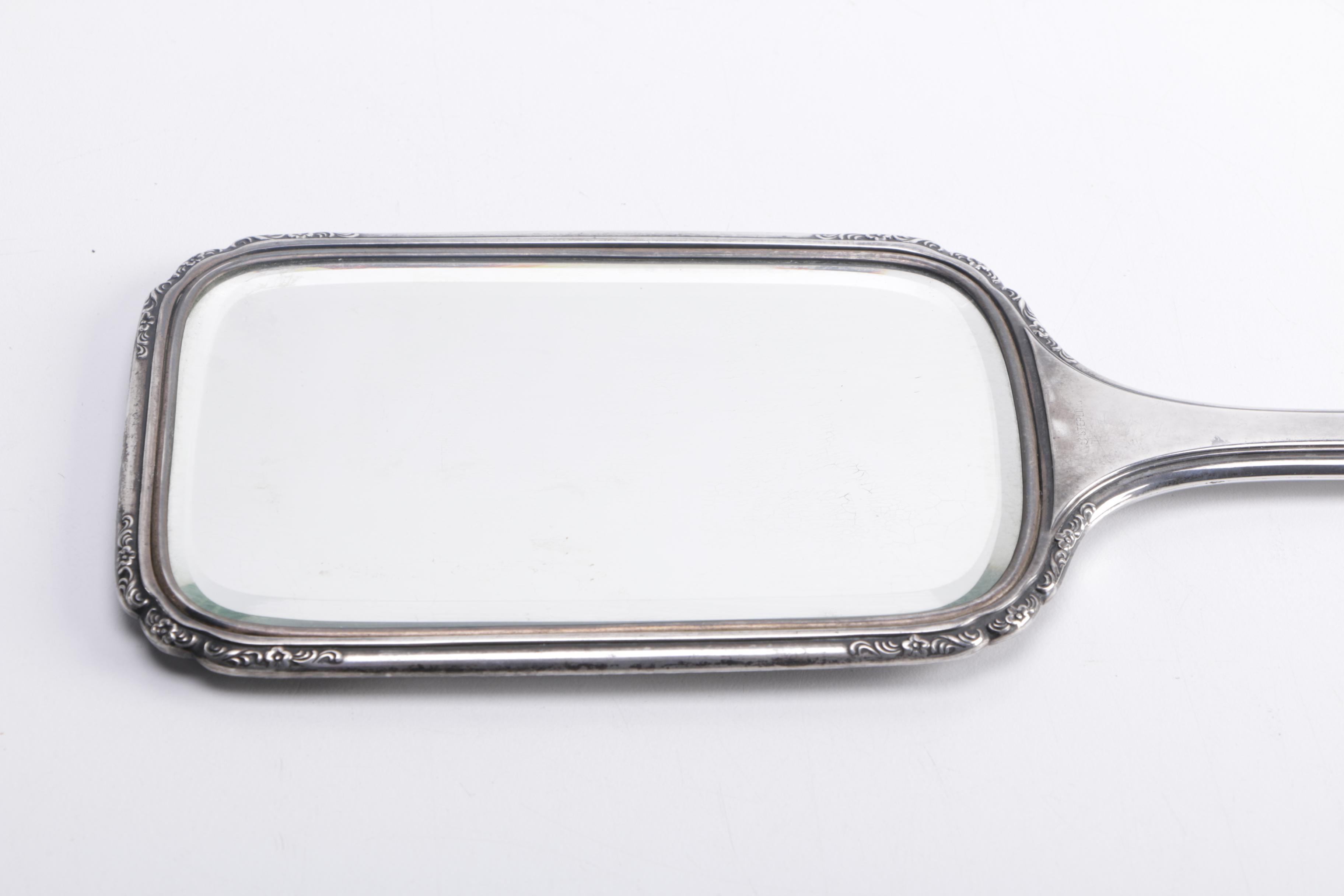 Sterling Silver Vanity Accessories Featuring La Pierre Mfg. Co.