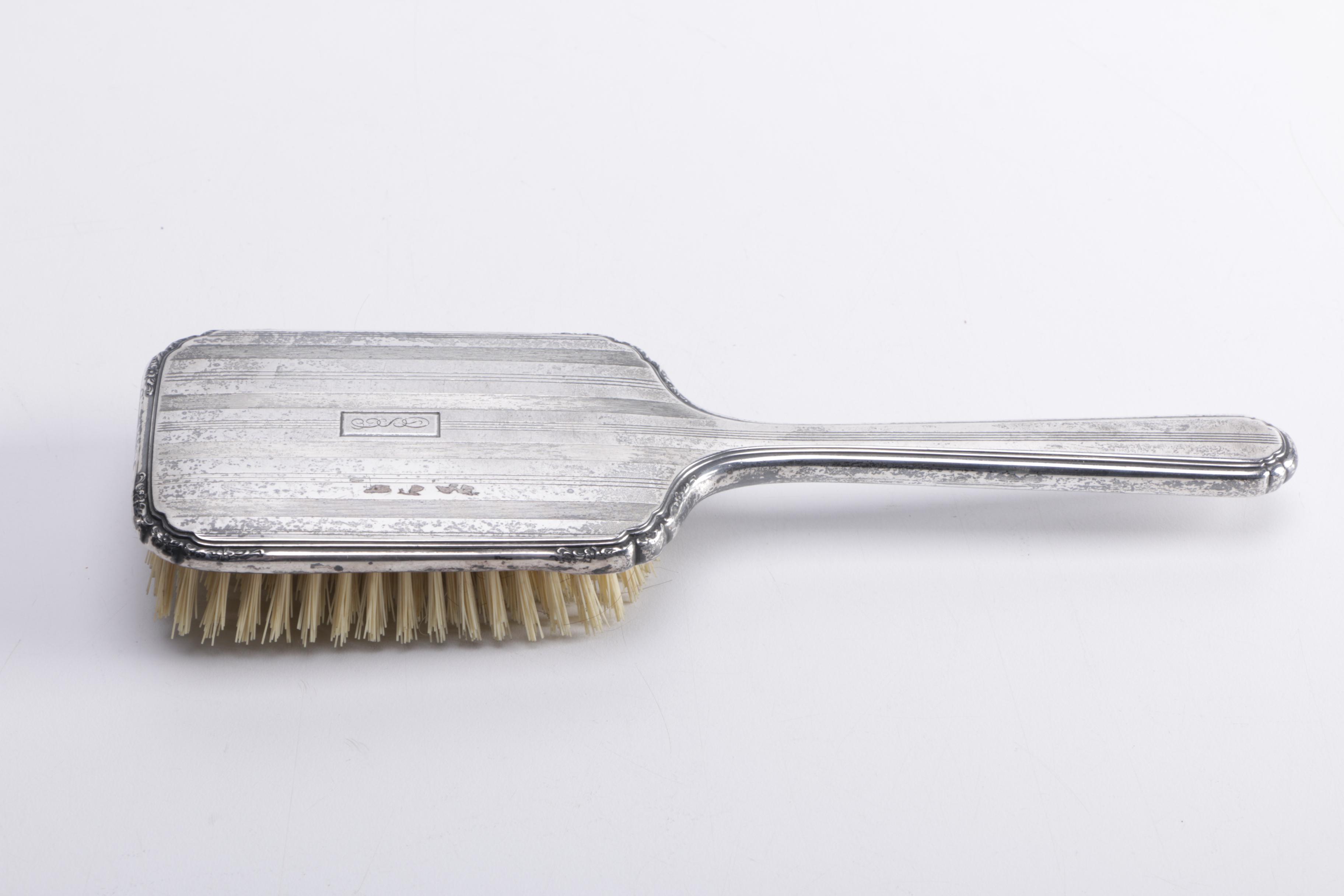 Sterling Silver Vanity Accessories Featuring La Pierre Mfg. Co.