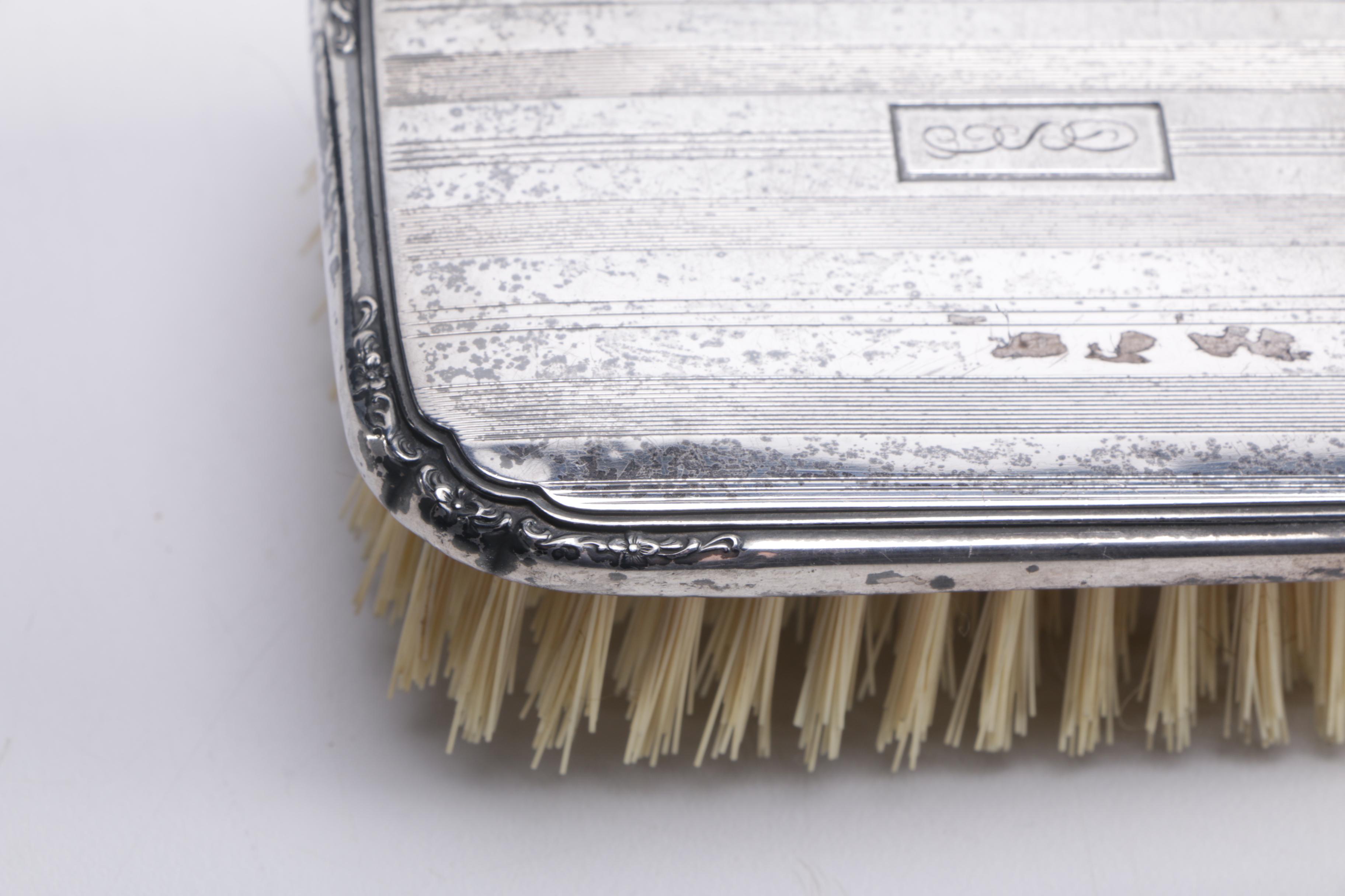 Sterling Silver Vanity Accessories Featuring La Pierre Mfg. Co.