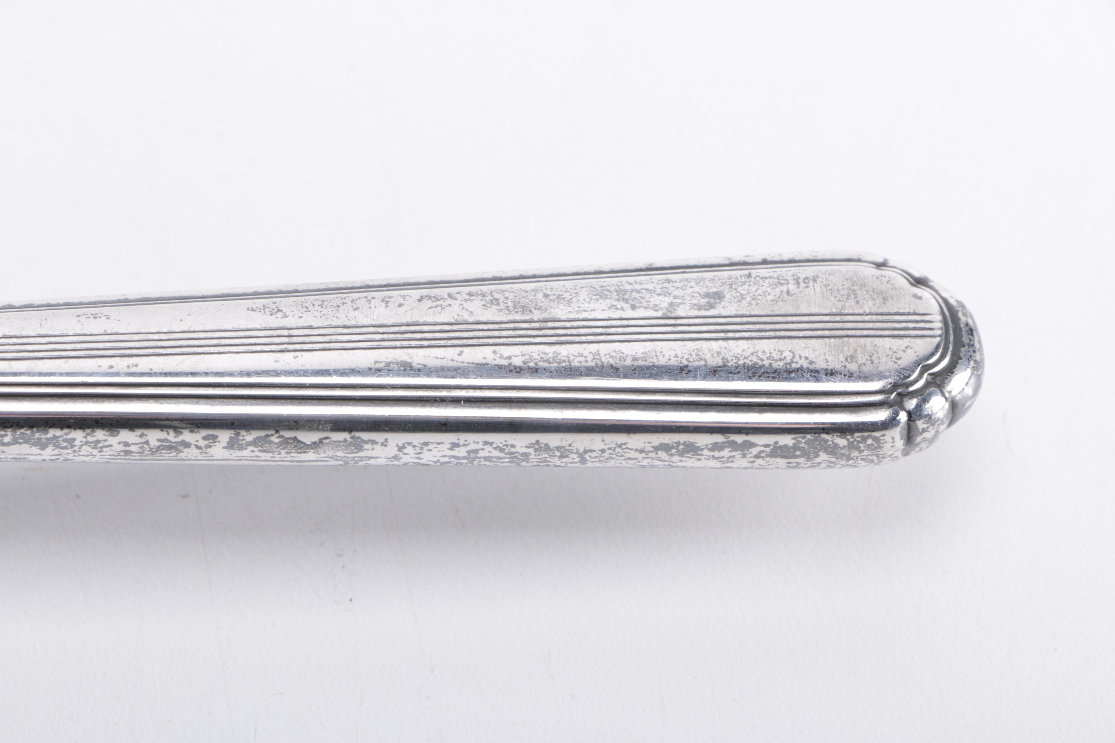 Sterling Silver Vanity Accessories Featuring La Pierre Mfg. Co.