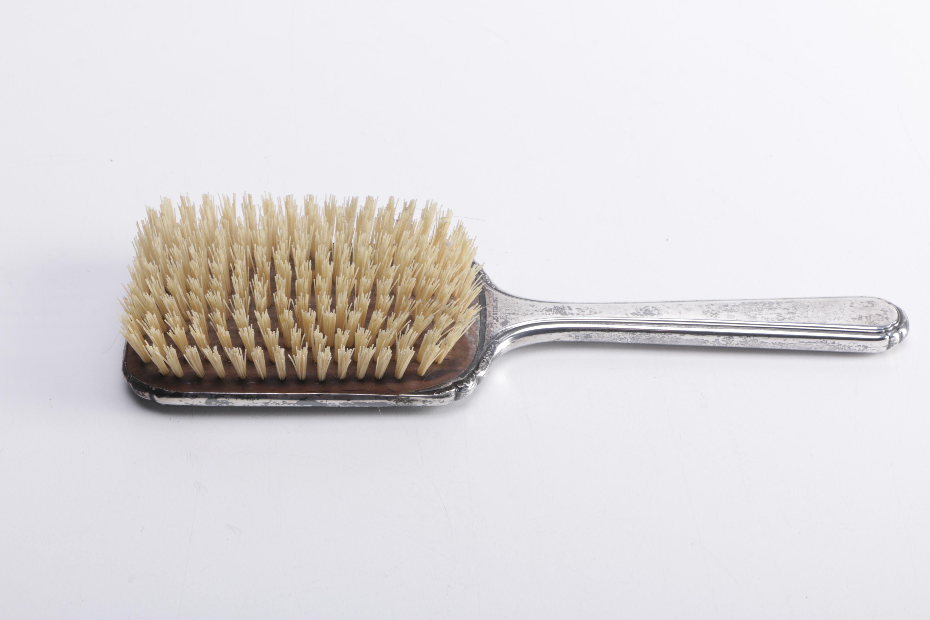 Sterling Silver Vanity Accessories Featuring La Pierre Mfg. Co.