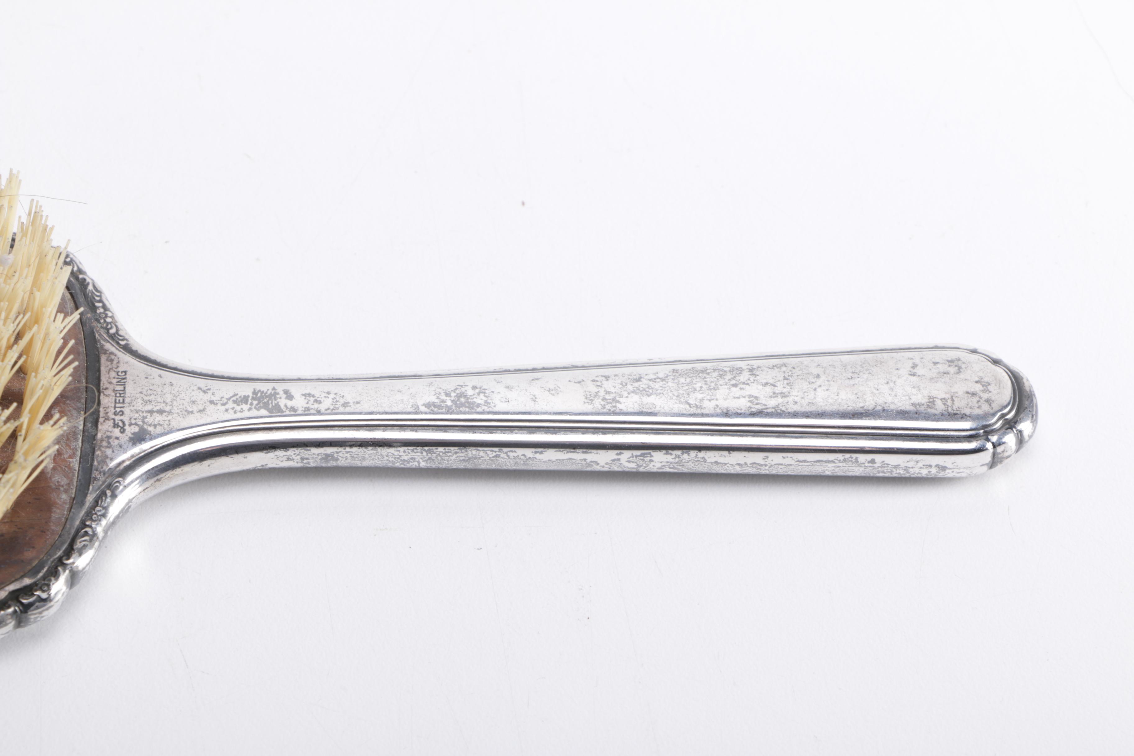 Sterling Silver Vanity Accessories Featuring La Pierre Mfg. Co.