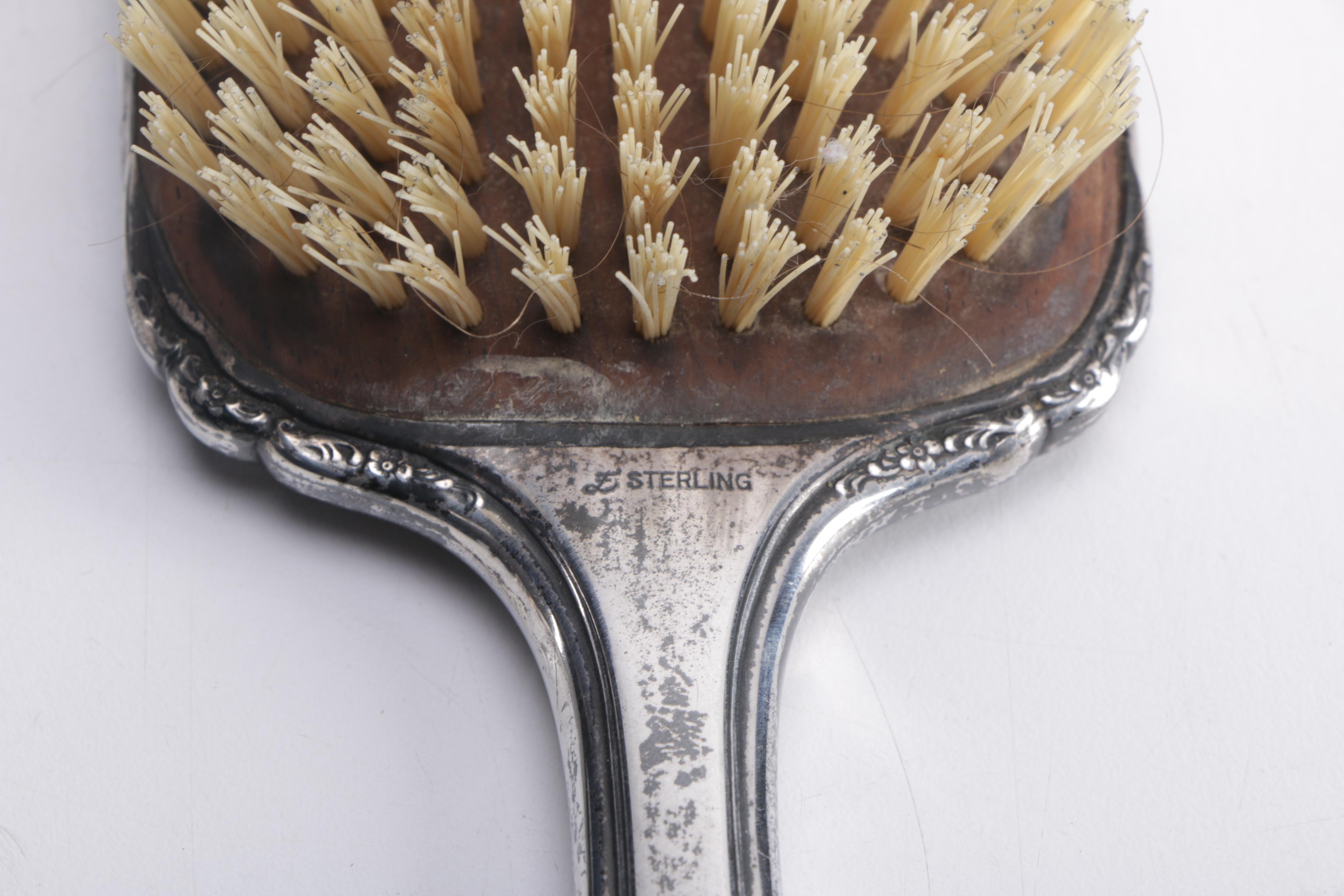 Sterling Silver Vanity Accessories Featuring La Pierre Mfg. Co.