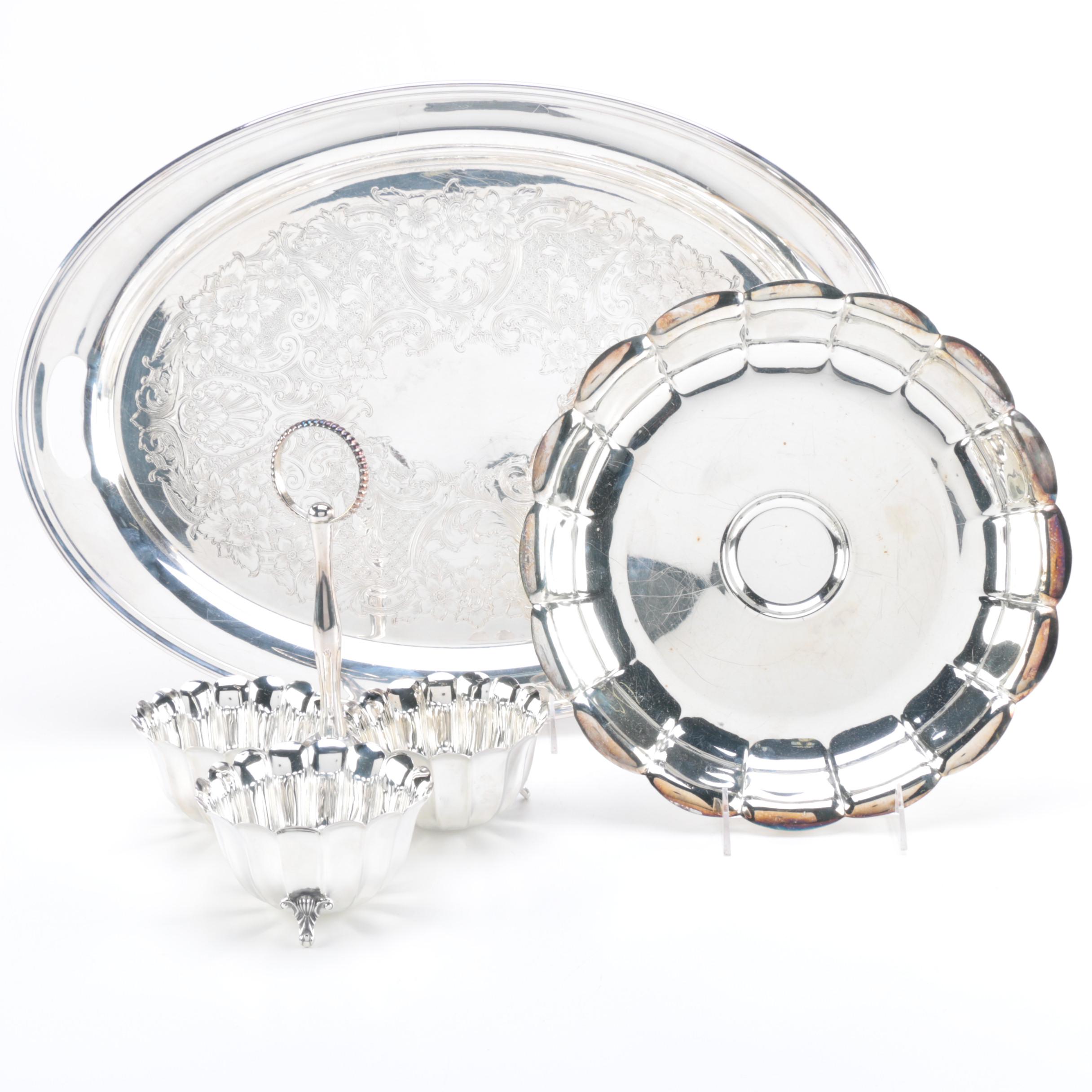 Italian de Uberti Silver Plate Pieces With Gorham