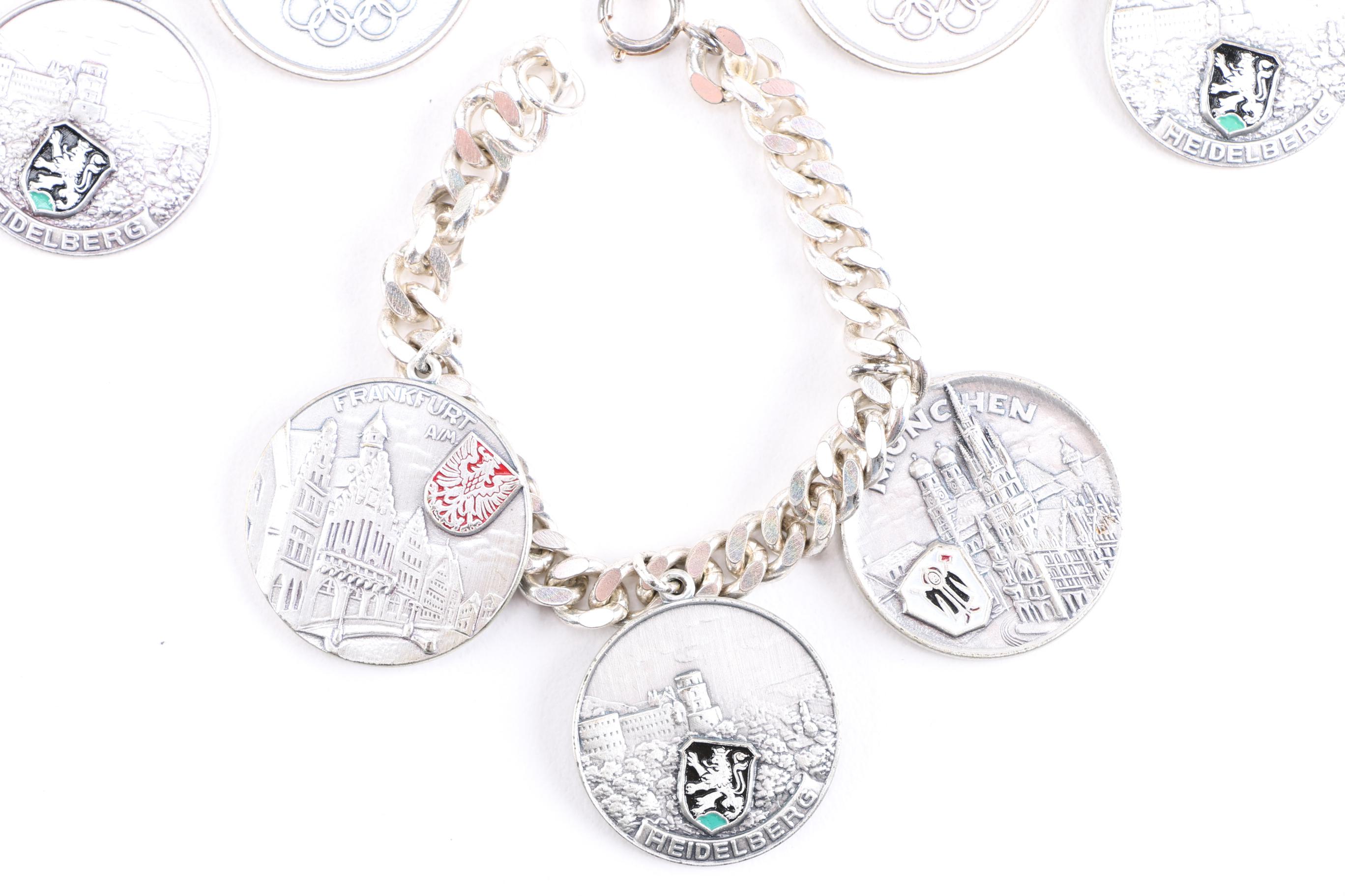 1972 Munich Olympics Souvenir Bracelets