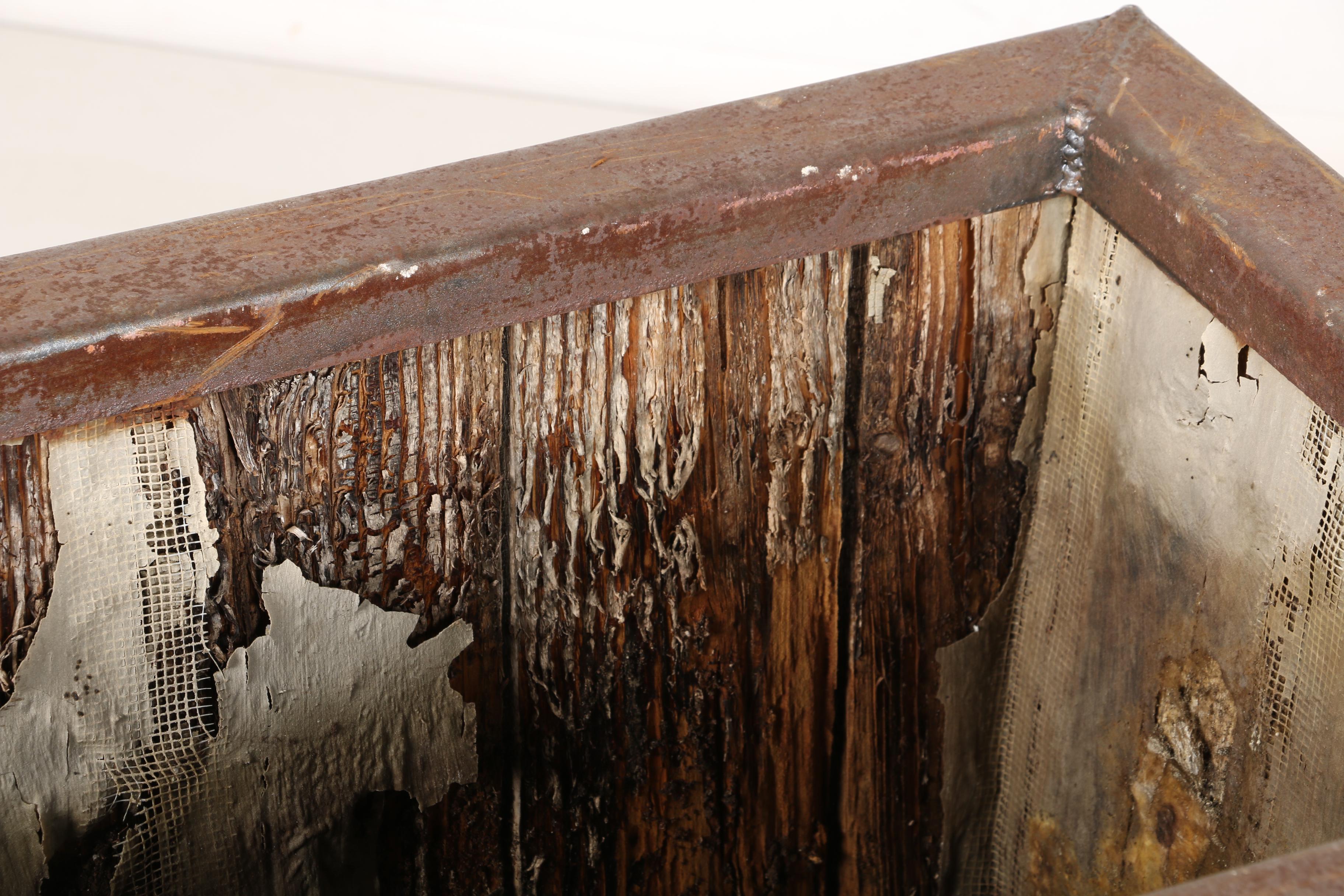 Restoration Hardware "Leo" Salvaged Wood Planters