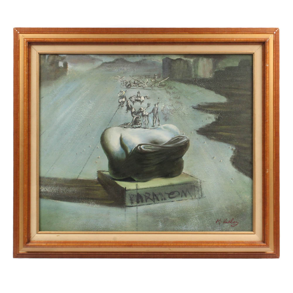 M. Varley Original Oil Painting