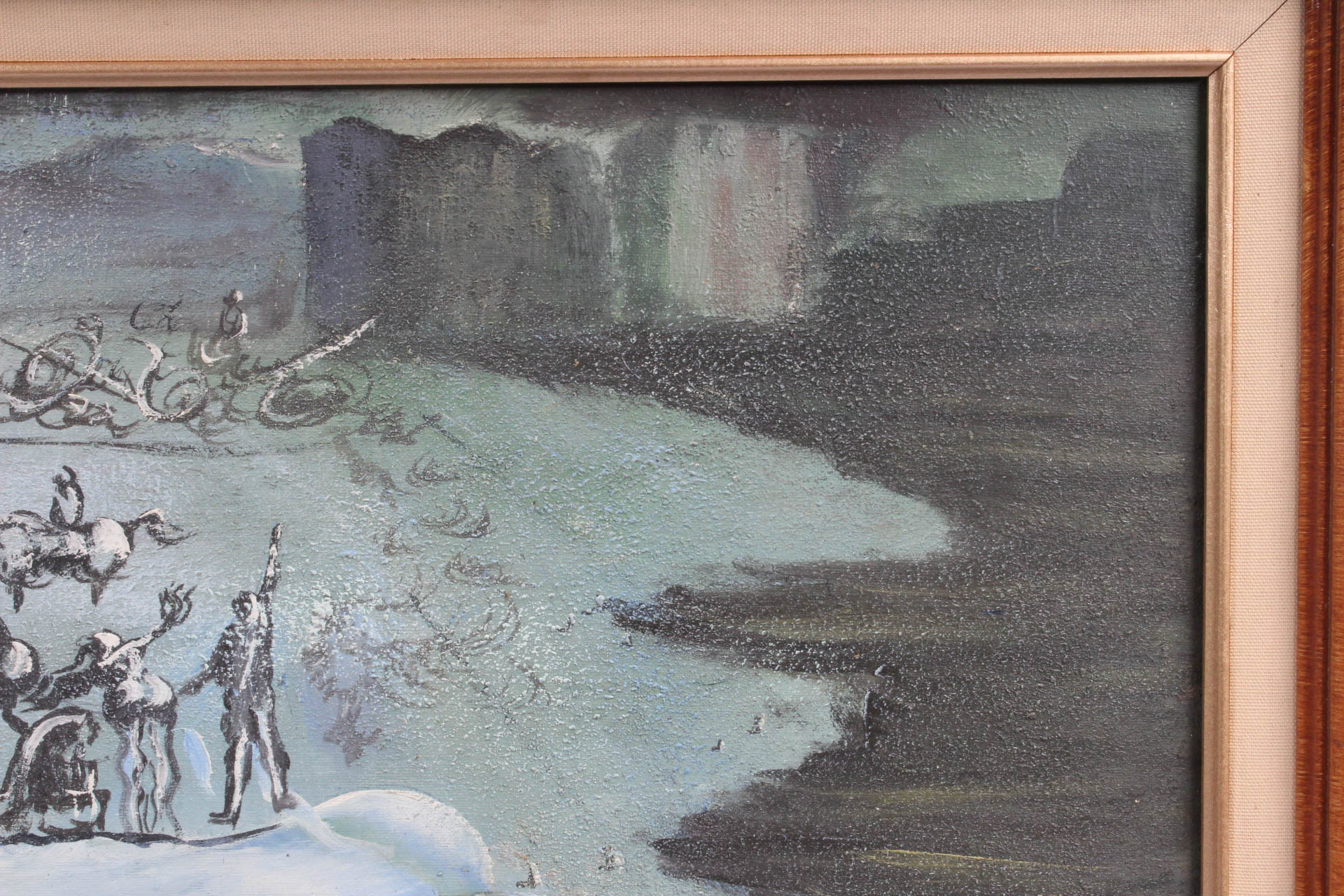 M. Varley Original Oil Painting