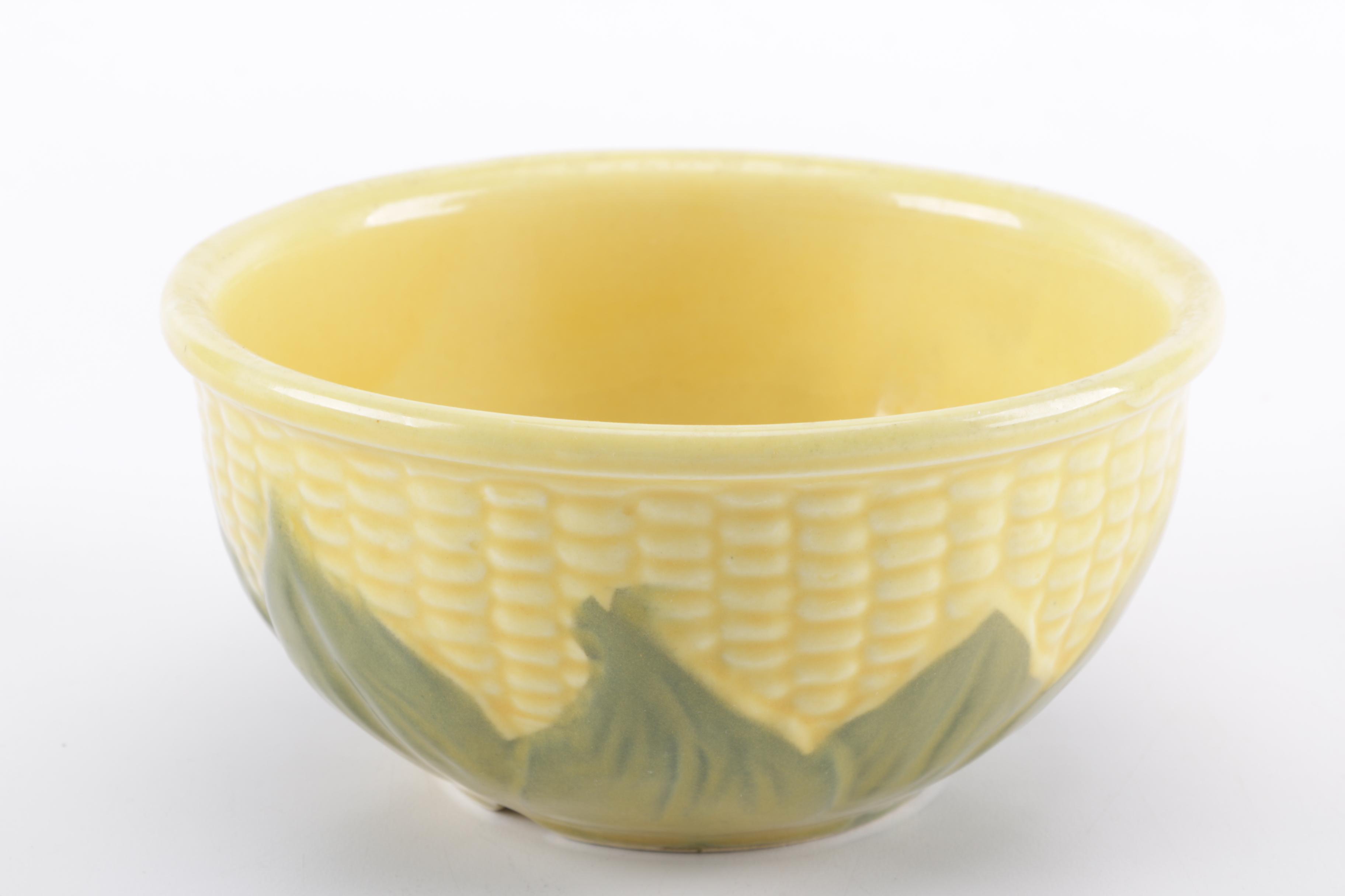 Shawnee "Corn King" and "Corn Queen" Pottery