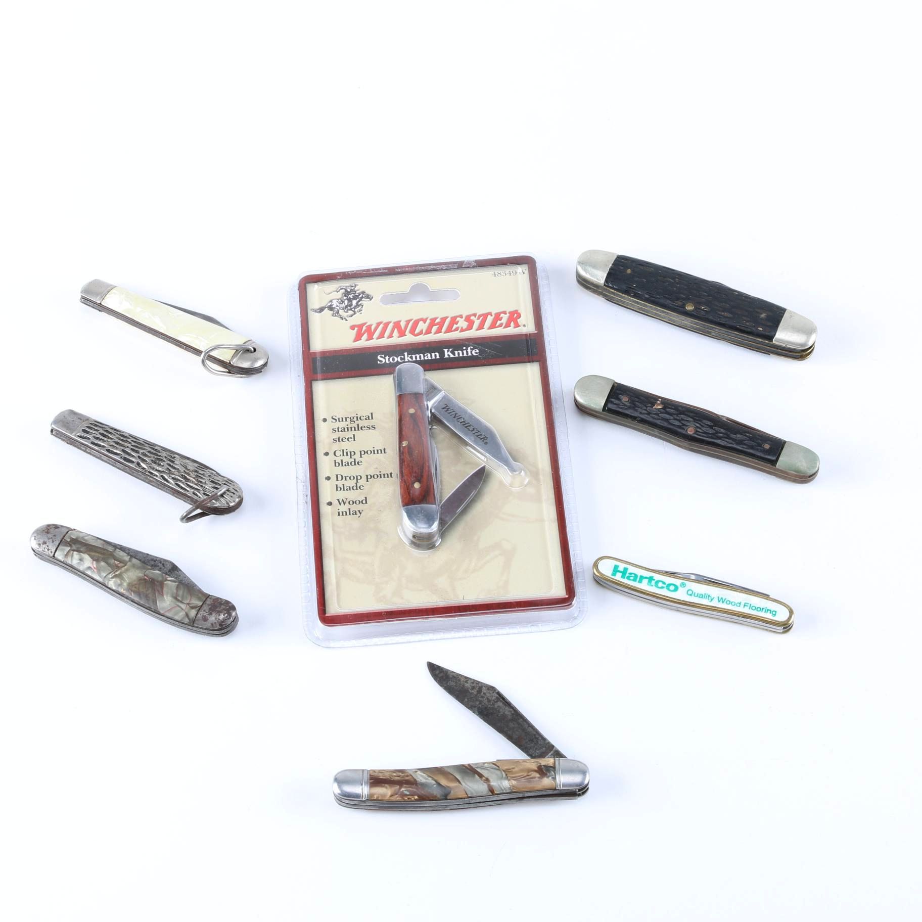 Utility Pocket Knives Featuring Winchester
