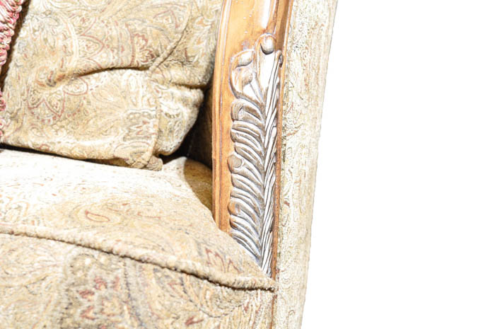 Contemporary Barrel Back Sofa by Schnadig