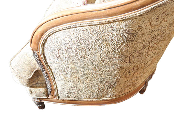 Contemporary Barrel Back Sofa by Schnadig