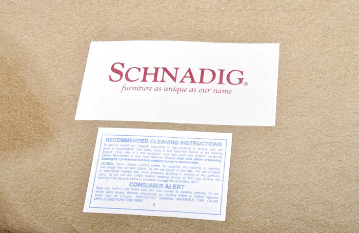 Contemporary Barrel Back Sofa by Schnadig