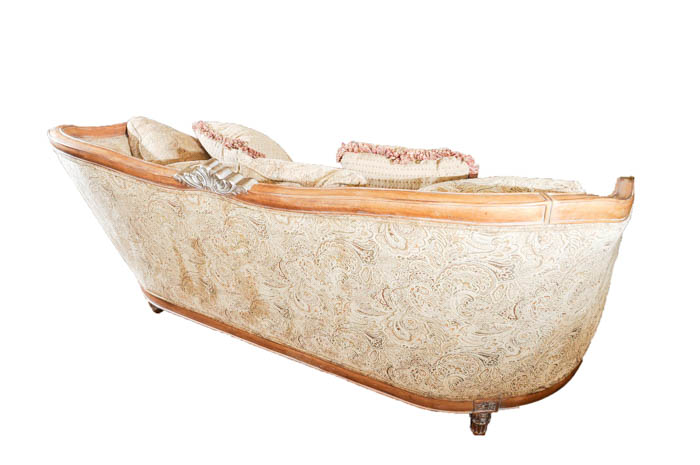 Contemporary Barrel Back Sofa by Schnadig