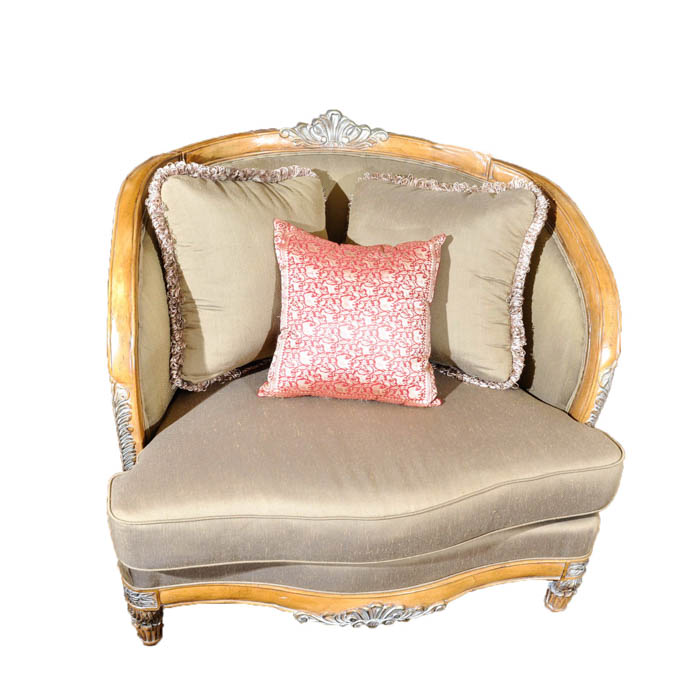 Schnadig Barrel Back Armchair