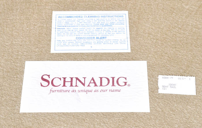 Schnadig Barrel Back Armchair