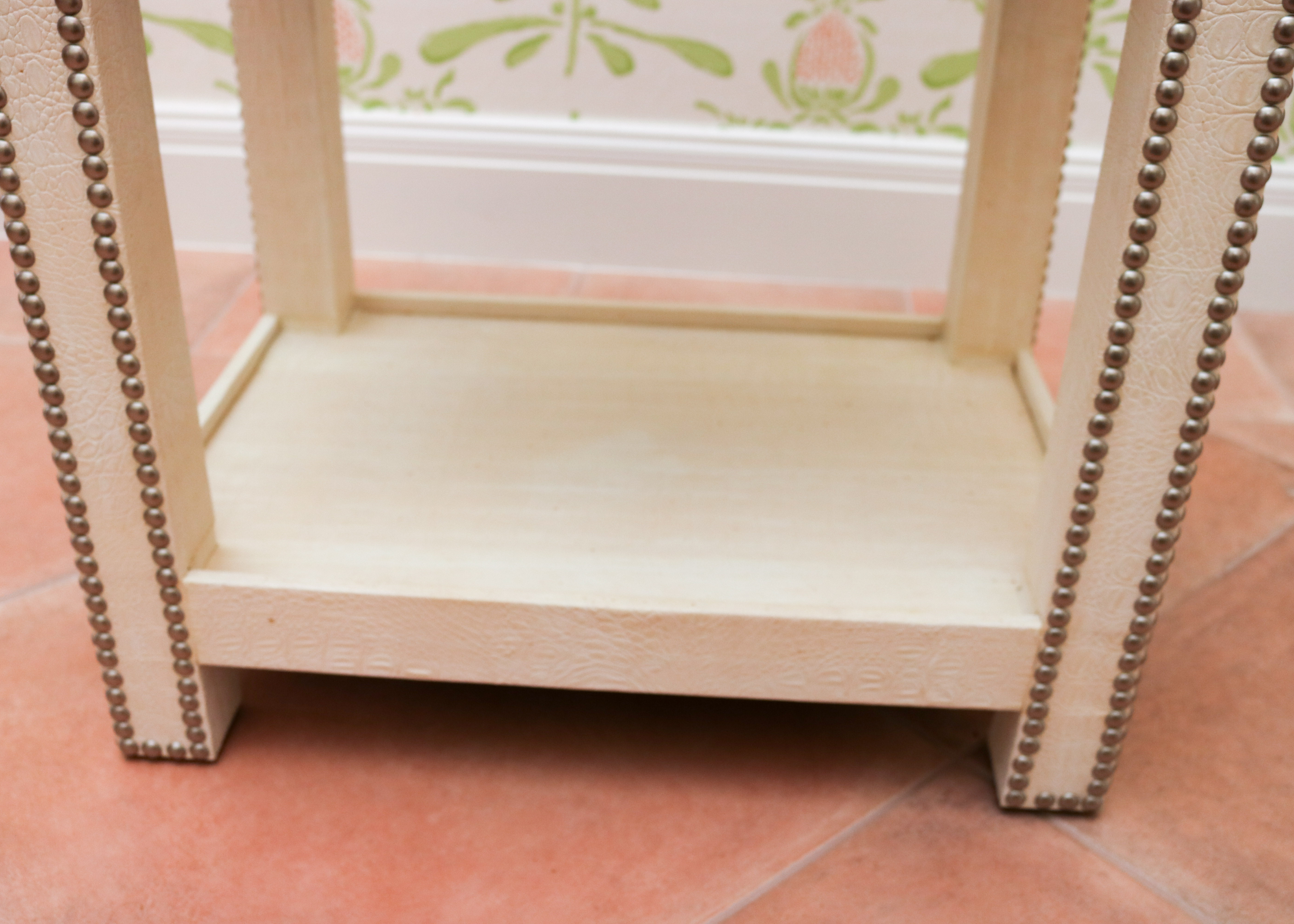 Faux Crocodile Side Tables by Dransfield & Ross