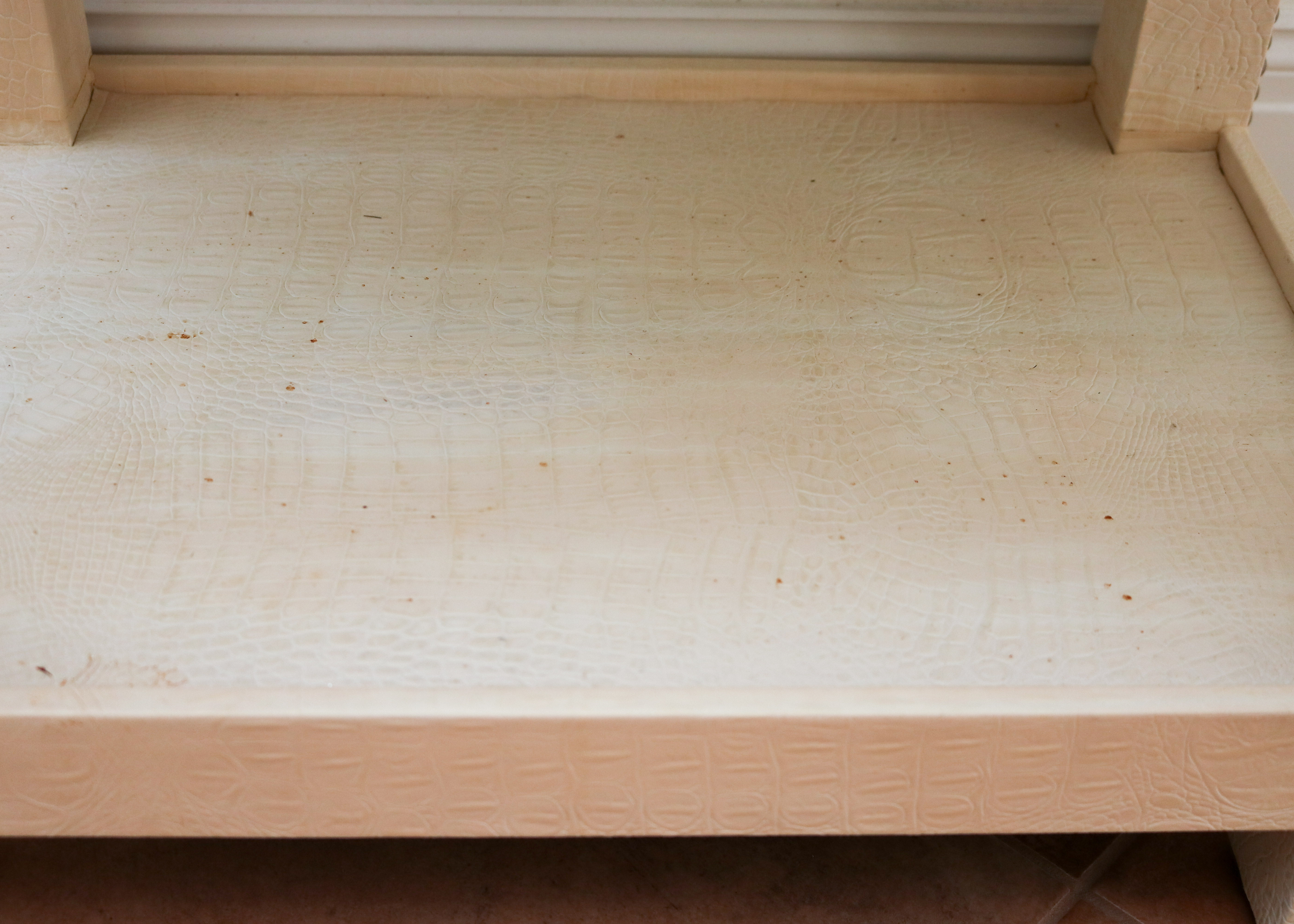 Faux Crocodile Side Tables by Dransfield & Ross