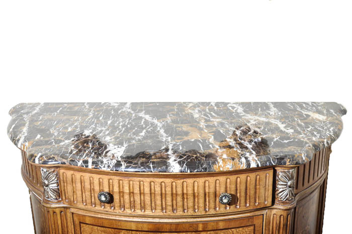 Schnadig Four-Drawer Chest With Marble Top