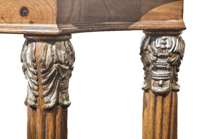 Contemporary Glass Top Coffee Table