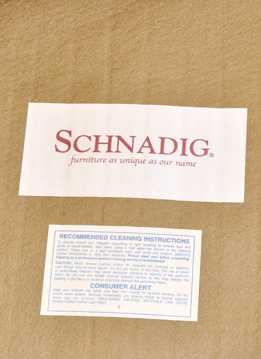 Upholstered Armchair by Schnadig