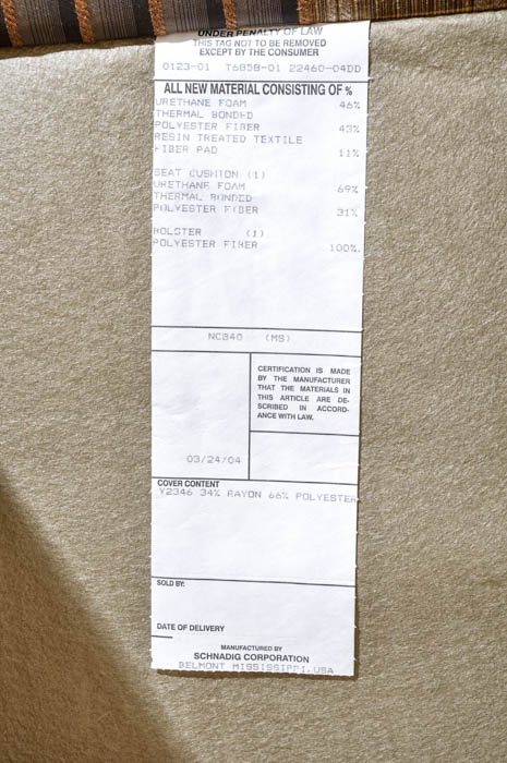 Schnadig Upholstered Armchair