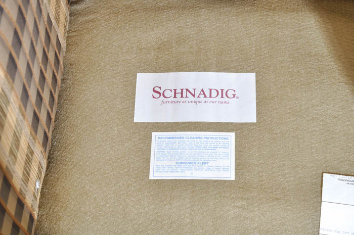 Schnadig Upholstered Armchair